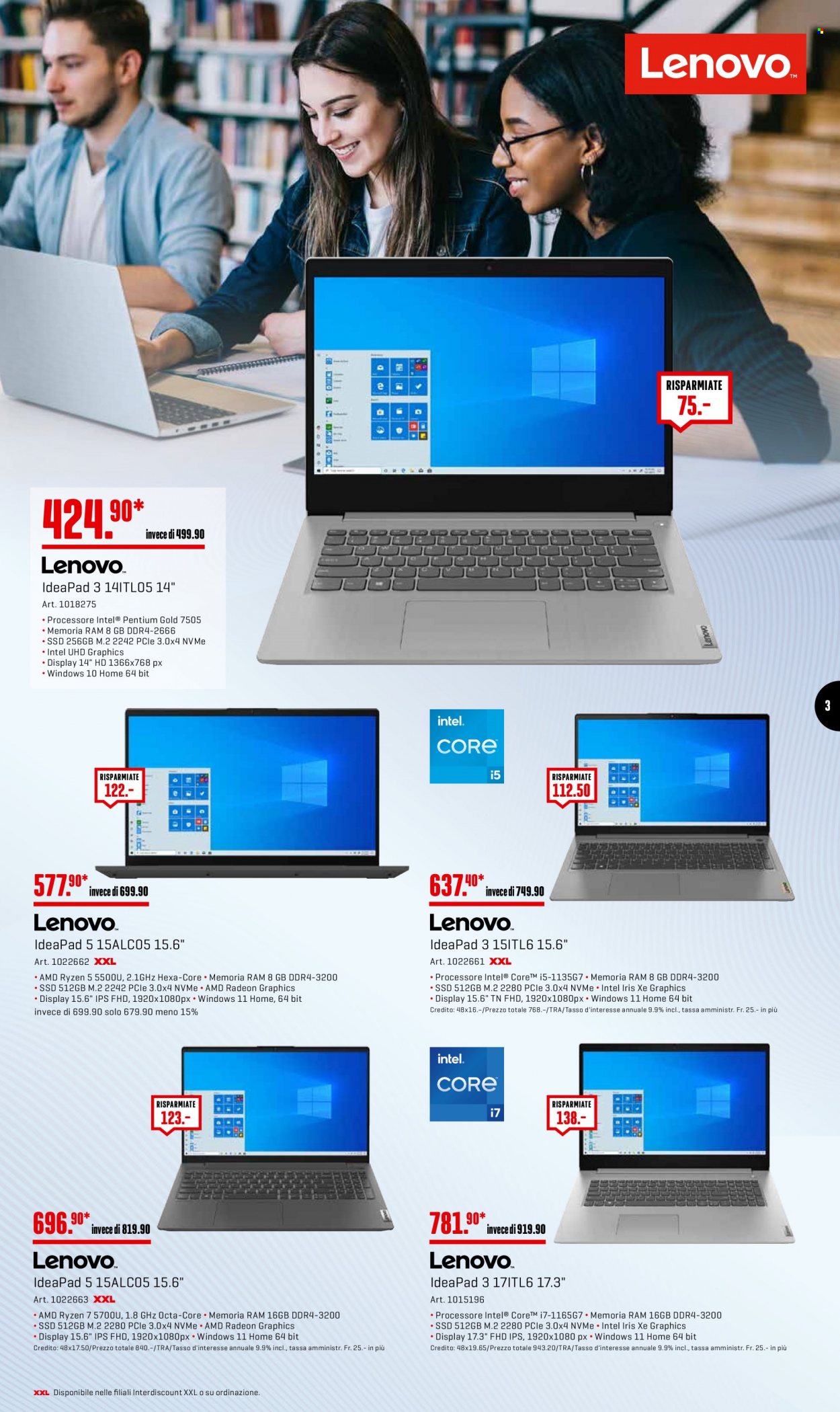 Volantino Interdiscount - 11.4.2022 - 24.4.2022. Pagina 3