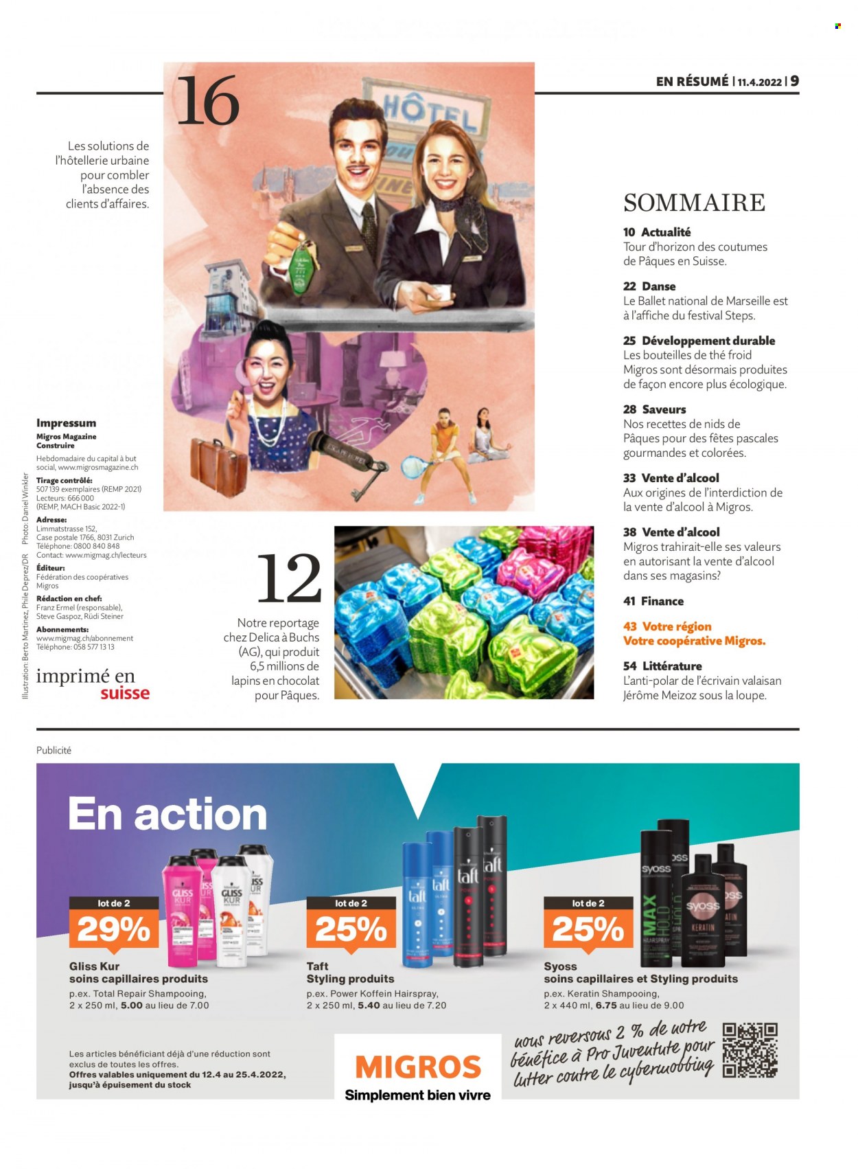 Prospekt Migros - 11.4.2022 - 17.4.2022. Seite 9