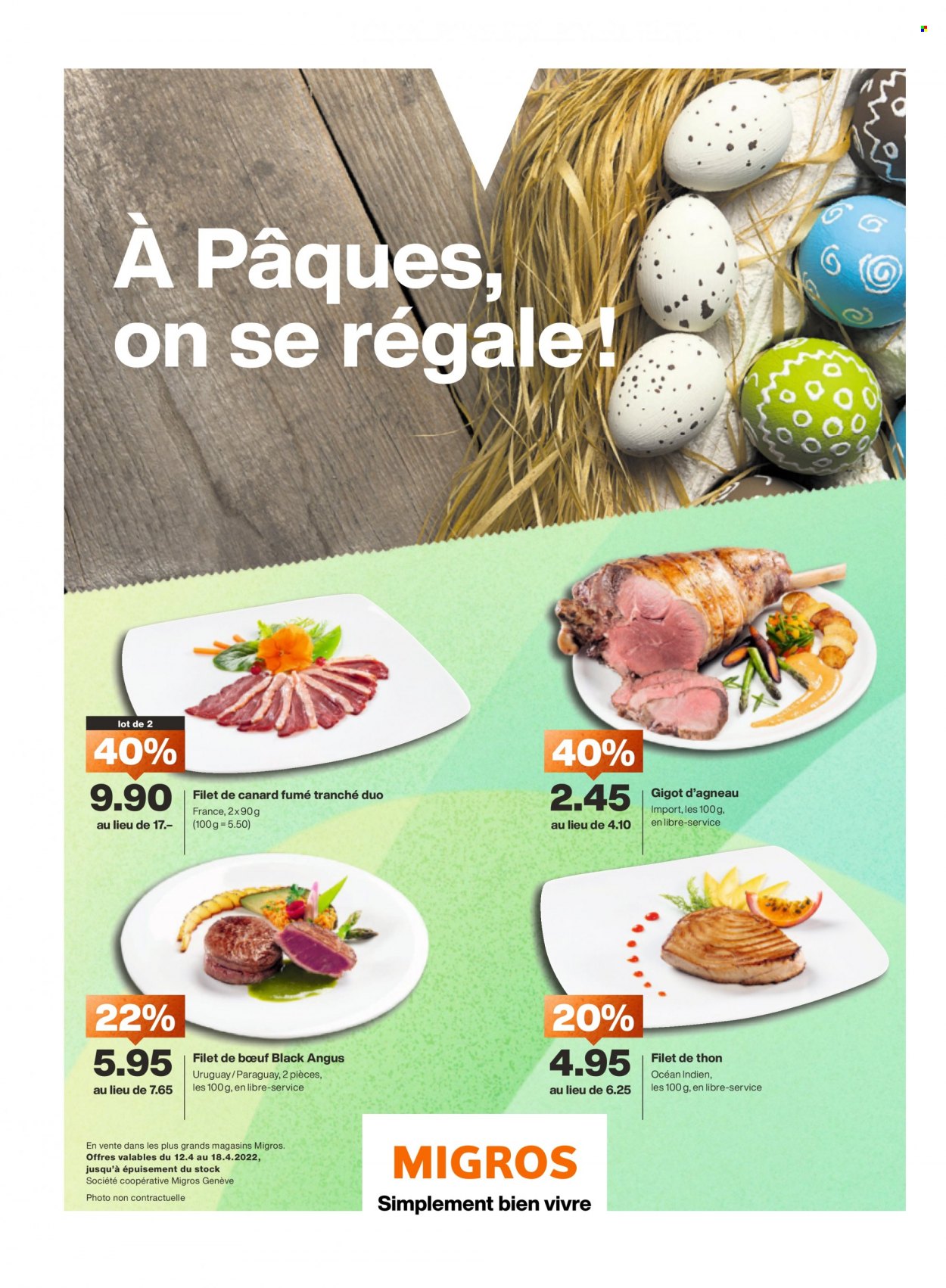 Prospekt Migros - 11.4.2022 - 17.4.2022. Seite 46