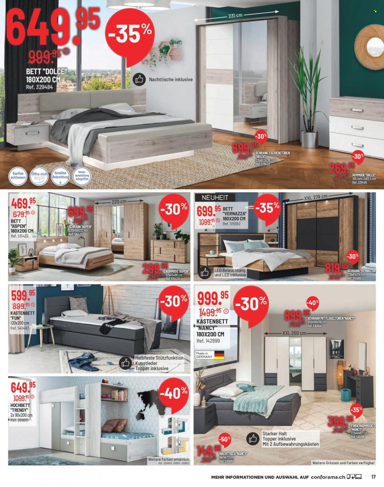 Volantino Conforama - 12.4.2022 - 25.4.2022. Pagina 17