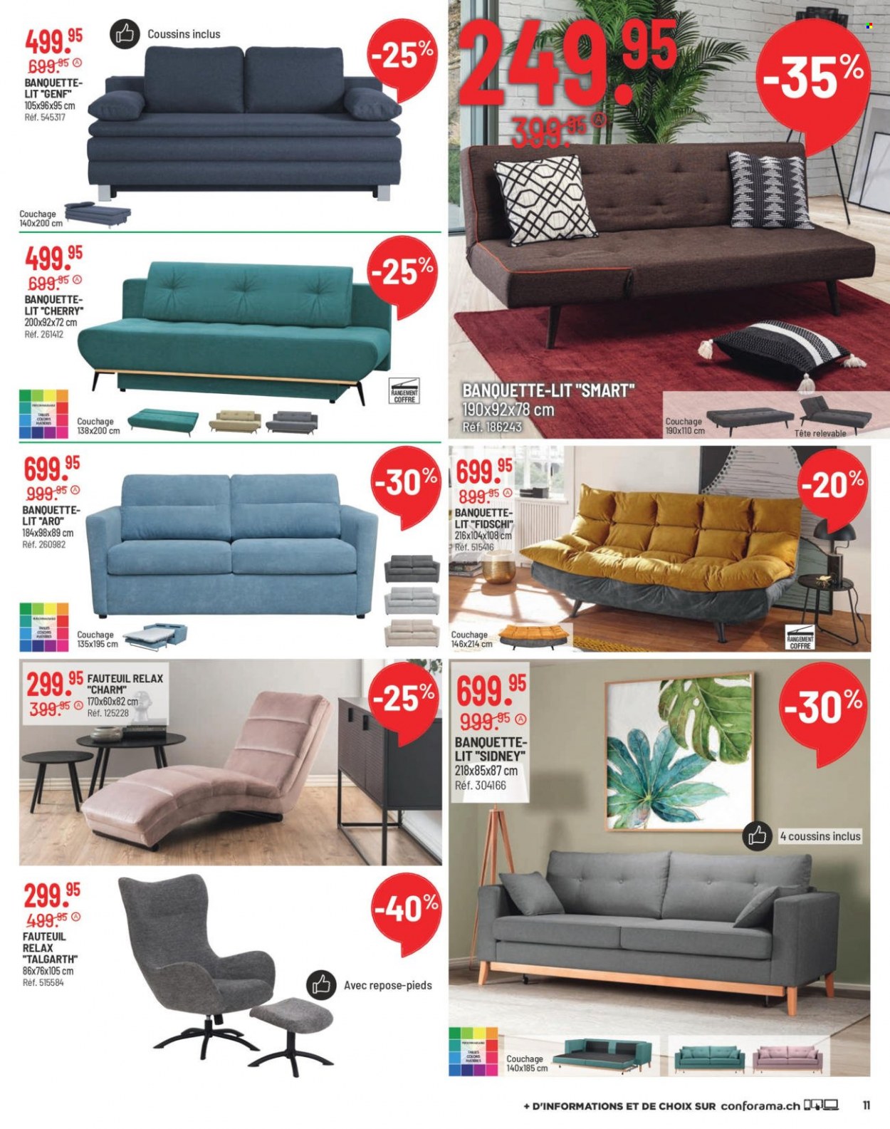 Volantino Conforama - 12.4.2022 - 25.4.2022. Pagina 11