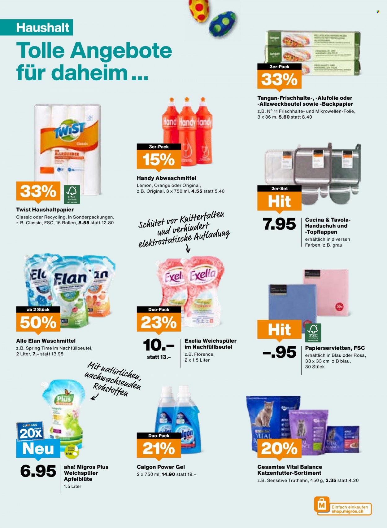 Prospekt Migros - 12.4.2022 - 18.4.2022. Seite 12