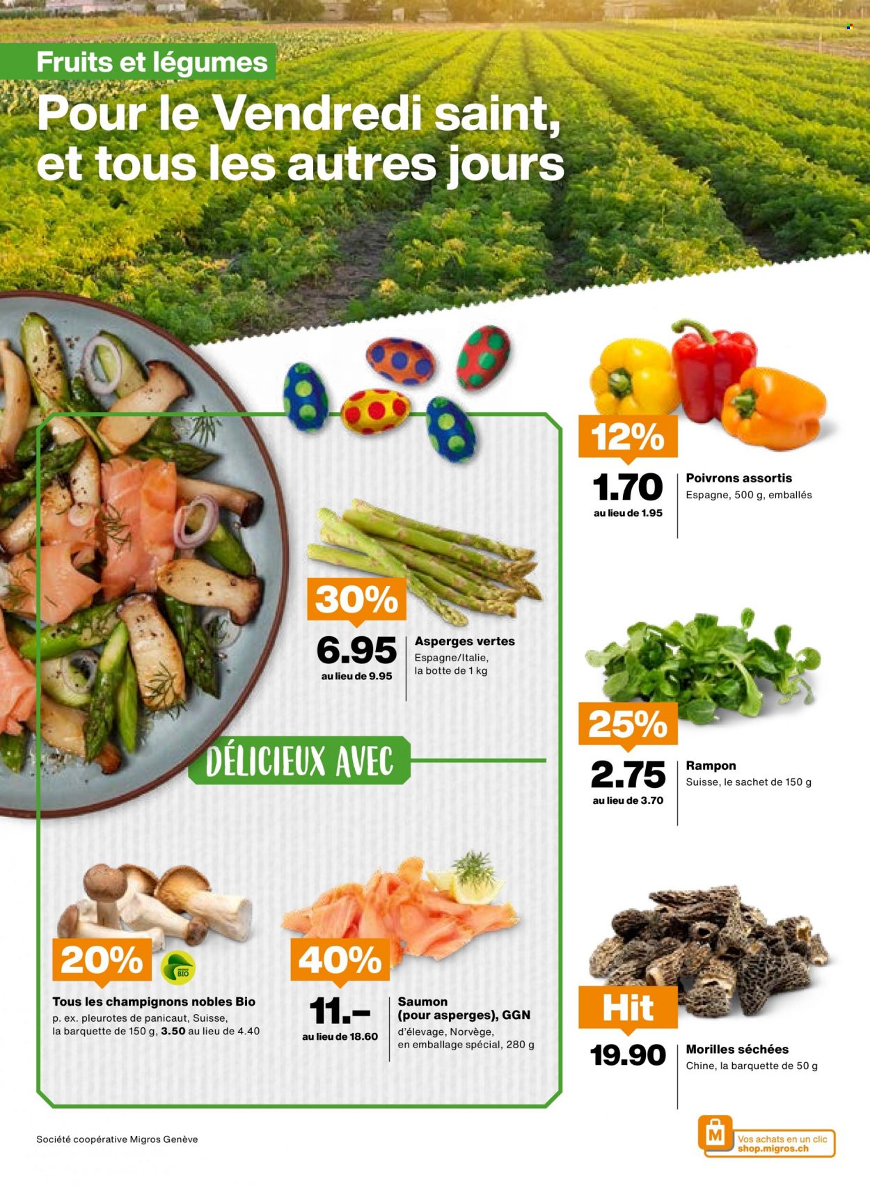 Prospekt Migros - 12.4.2022 - 18.4.2022. Seite 2