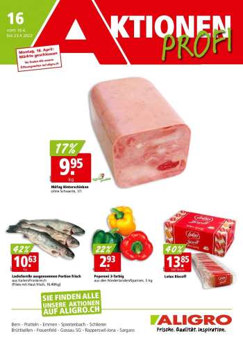 Volantino ALIGRO - 19.4.2022 - 23.4.2022.