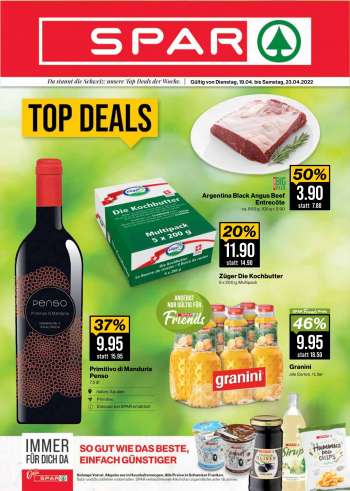 Volantino SPAR - 19.4.2022 - 23.4.2022.