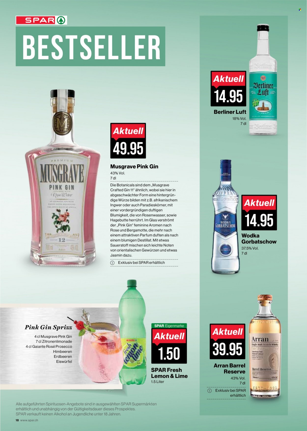 Volantino SPAR - 19.4.2022 - 23.4.2022. Pagina 18