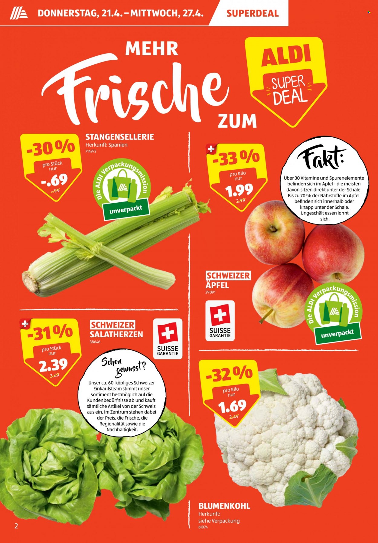 Volantino Aldi - 21.4.2022 - 27.4.2022. Pagina 2