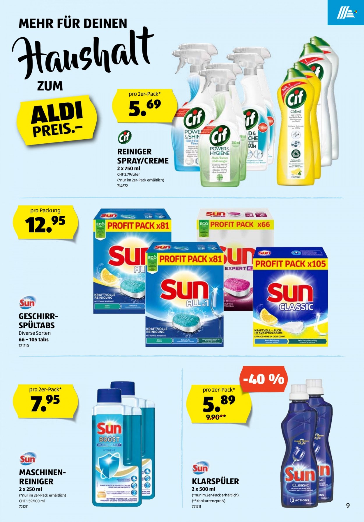 Volantino Aldi - 21.4.2022 - 27.4.2022. Pagina 9