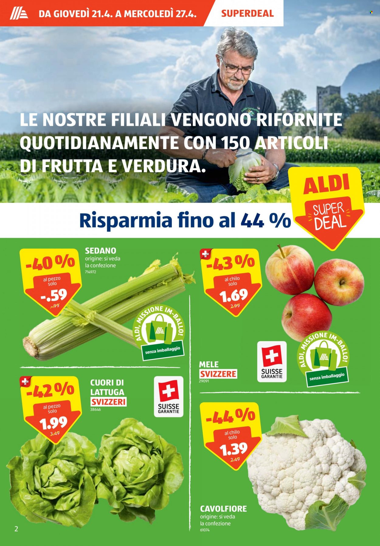 Catalogue Aldi - 21.4.2022 - 27.4.2022. Page 2