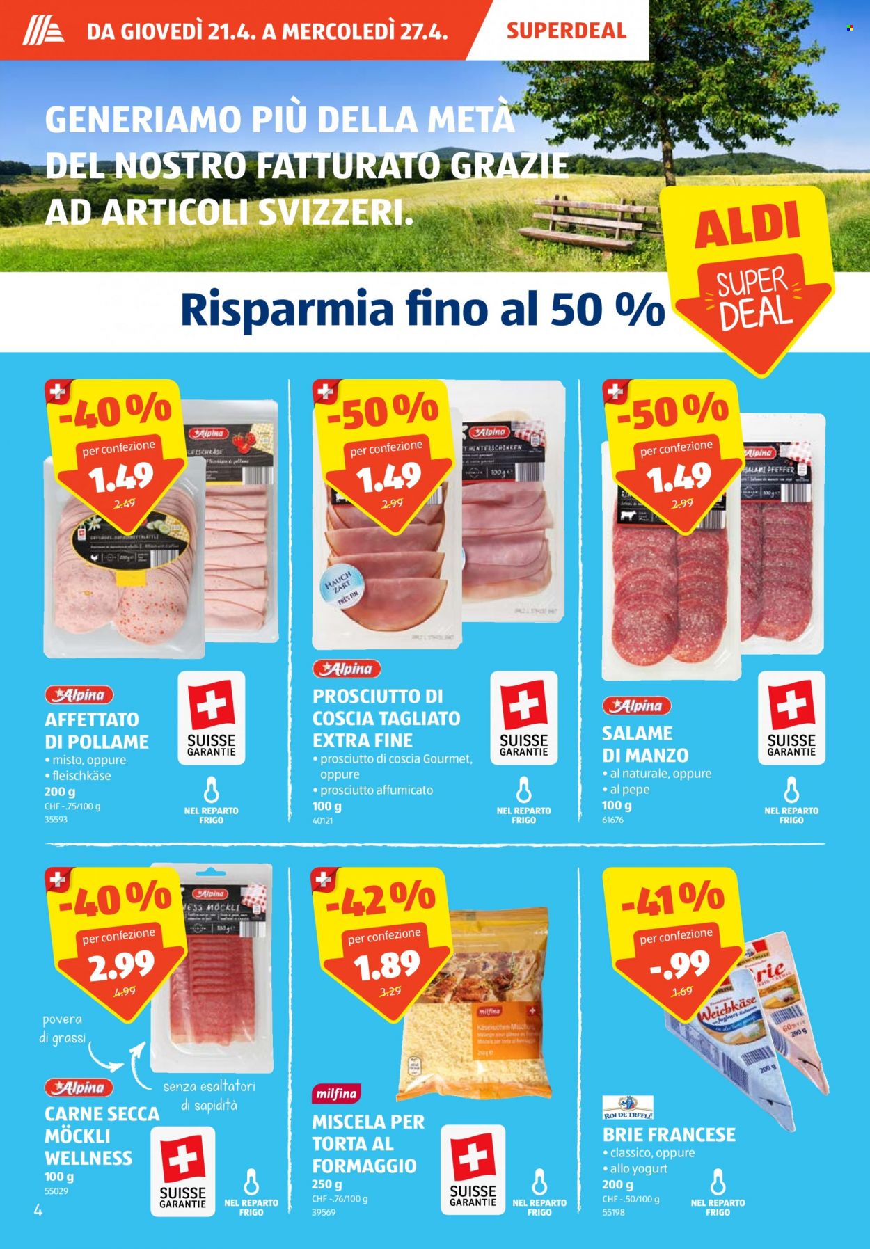 Catalogue Aldi - 21.4.2022 - 27.4.2022. Page 4