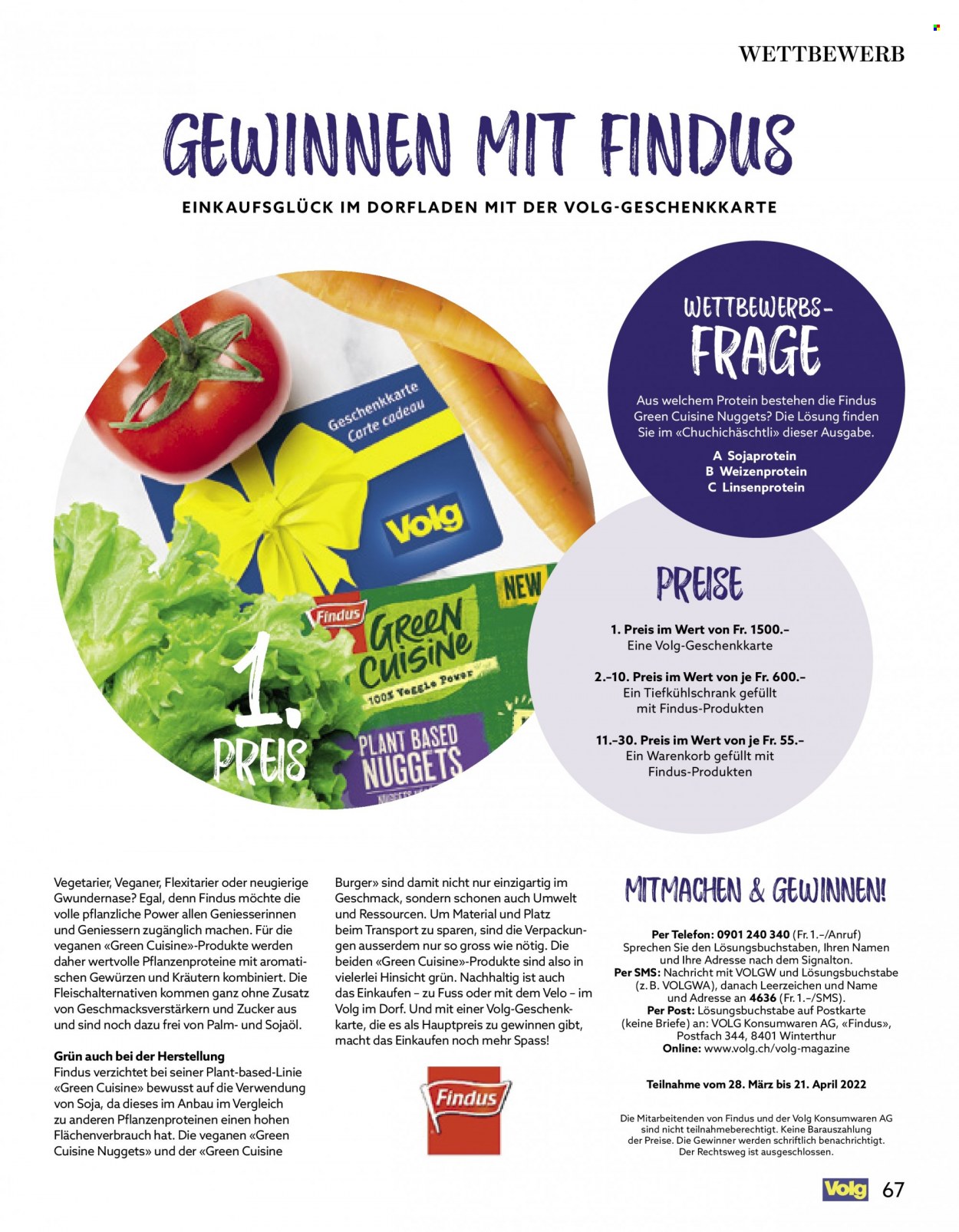 Catalogue Volg. Page 67