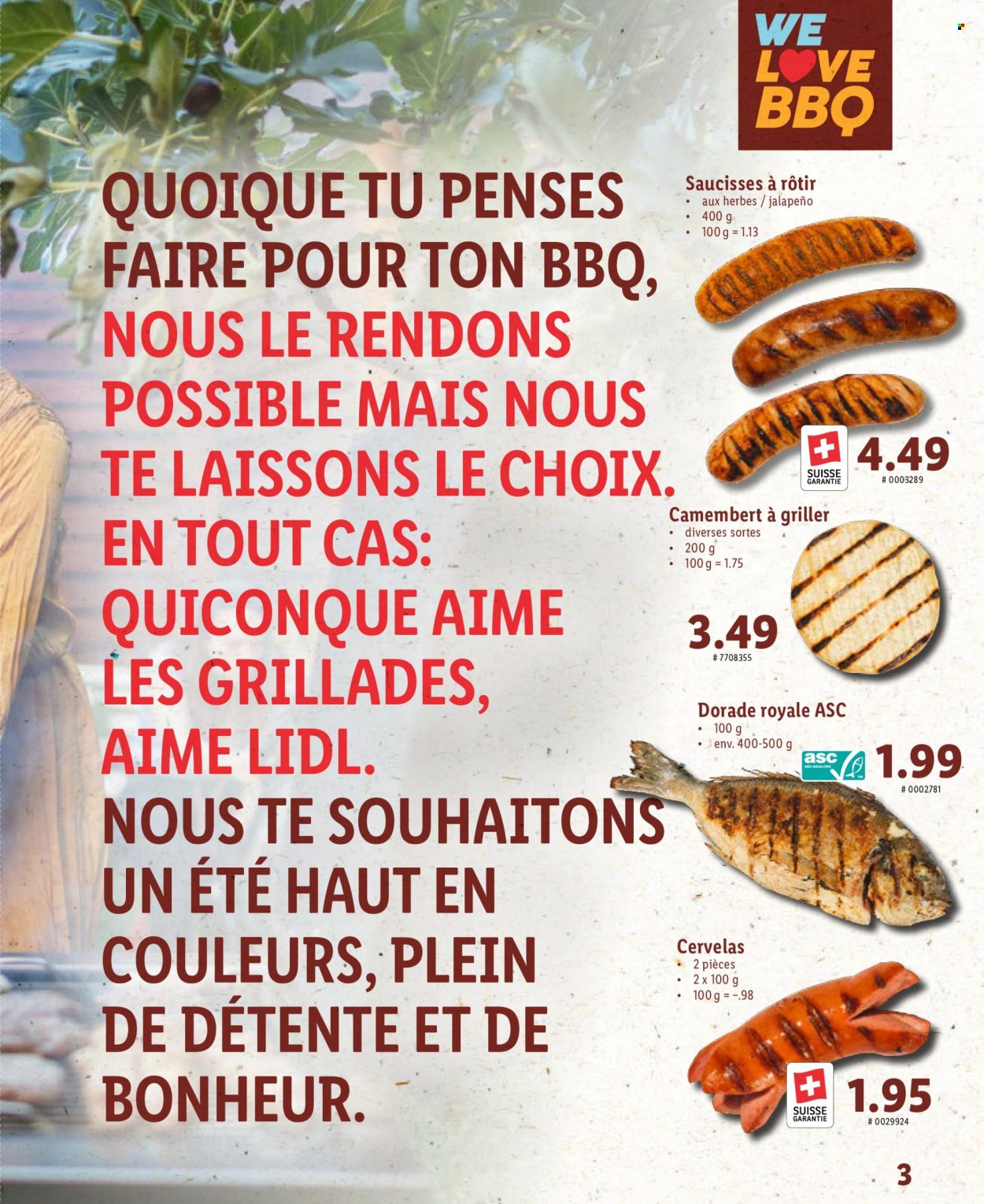 Catalogue Lidl. Page 3