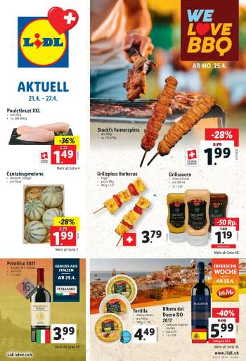 Volantino Lidl - 21.4.2022 - 27.4.2022.