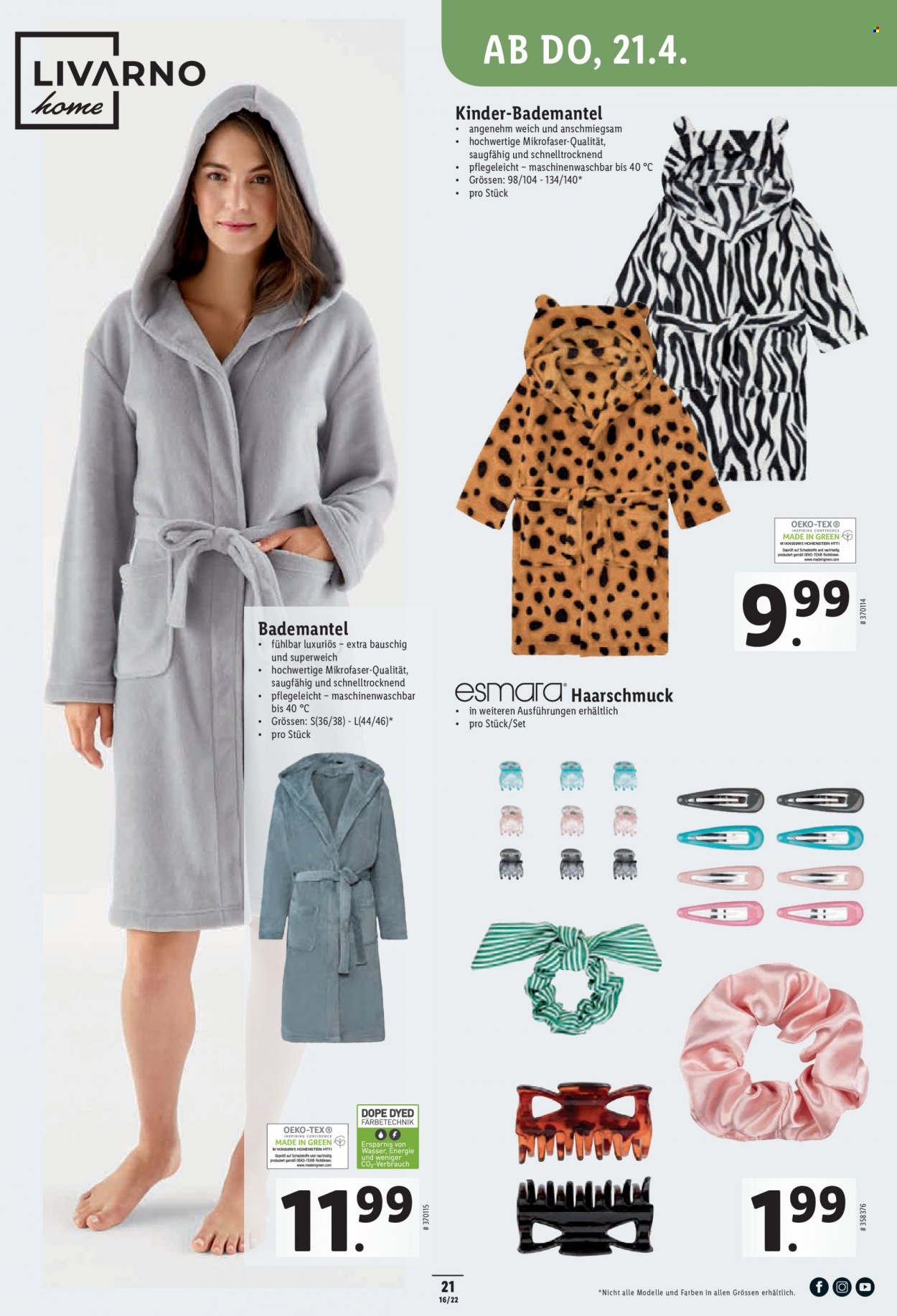 Volantino Lidl - 21.4.2022 - 27.4.2022. Pagina 21