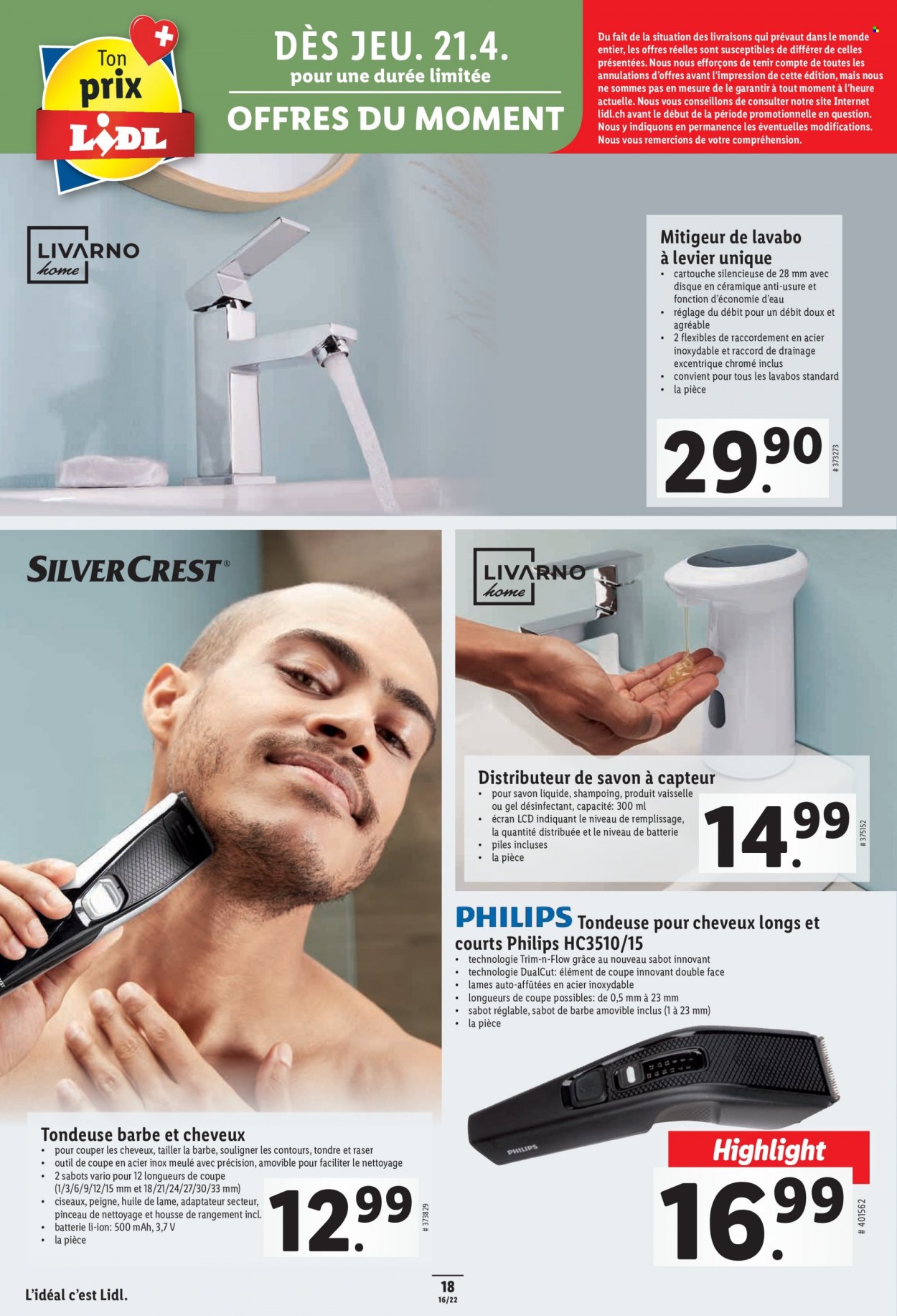 Volantino Lidl - 21.4.2022 - 27.4.2022. Pagina 18