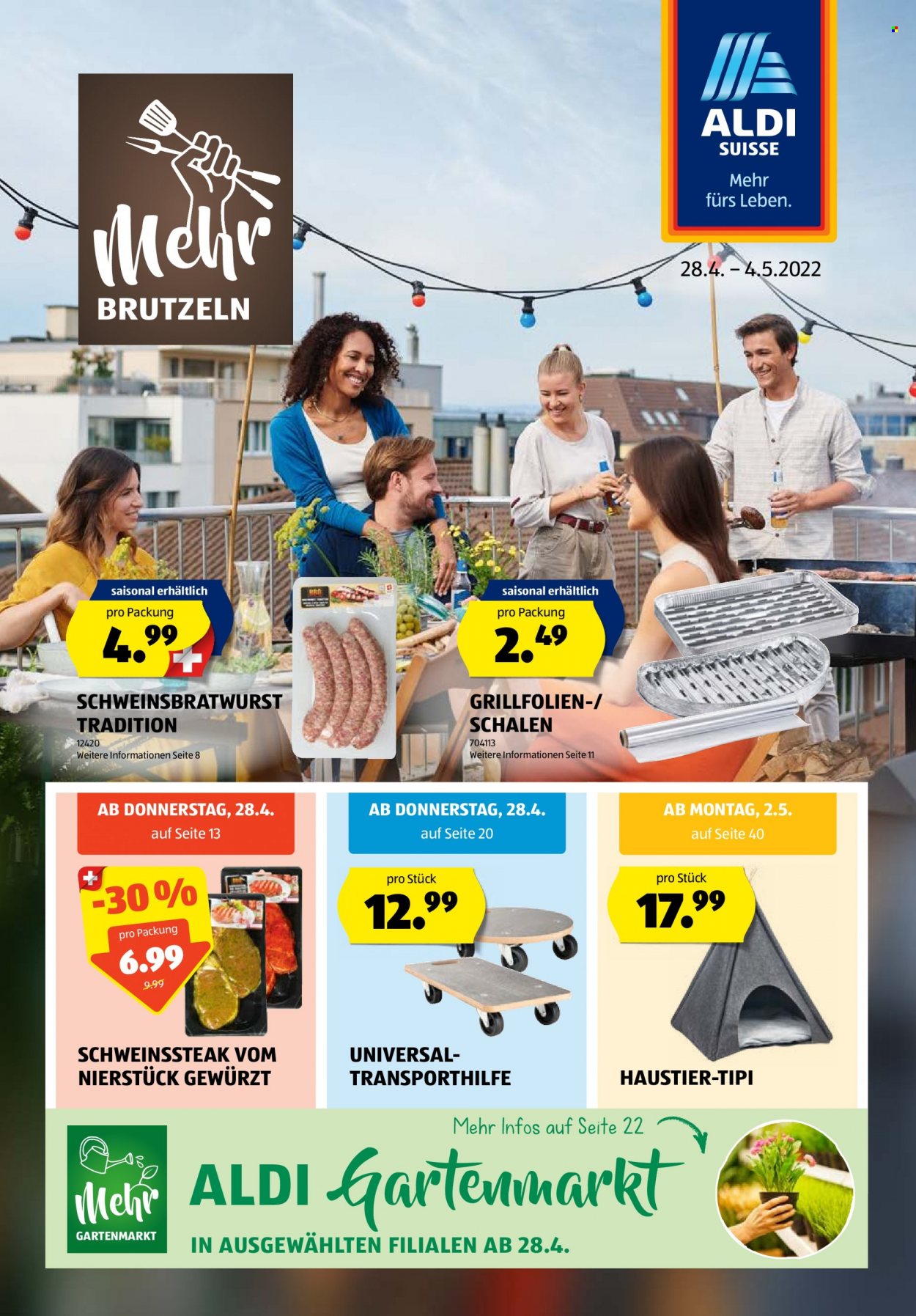 Volantino Aldi - 28.4.2022 - 4.5.2022. Pagina 1