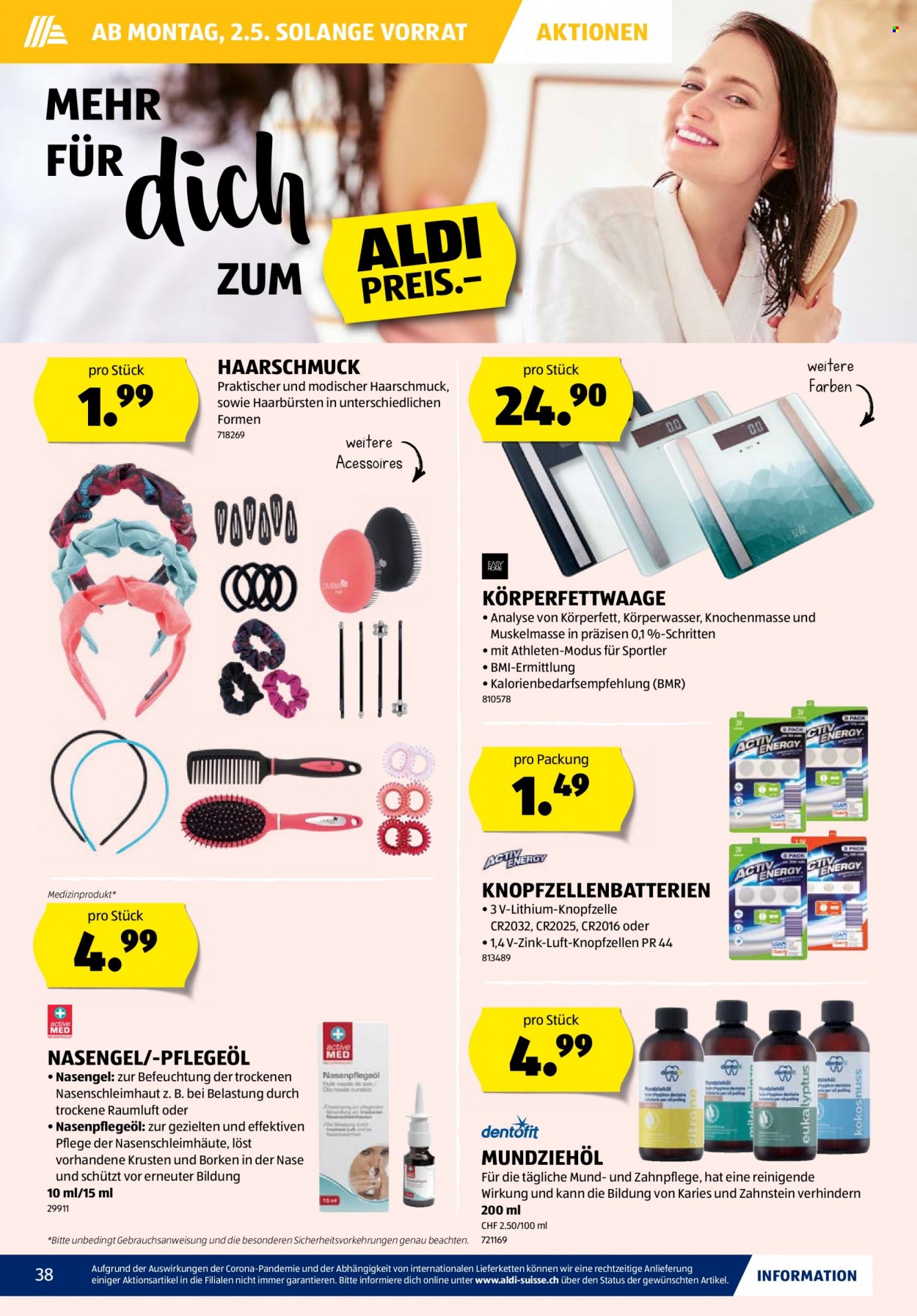 Volantino Aldi - 28.4.2022 - 4.5.2022. Pagina 38