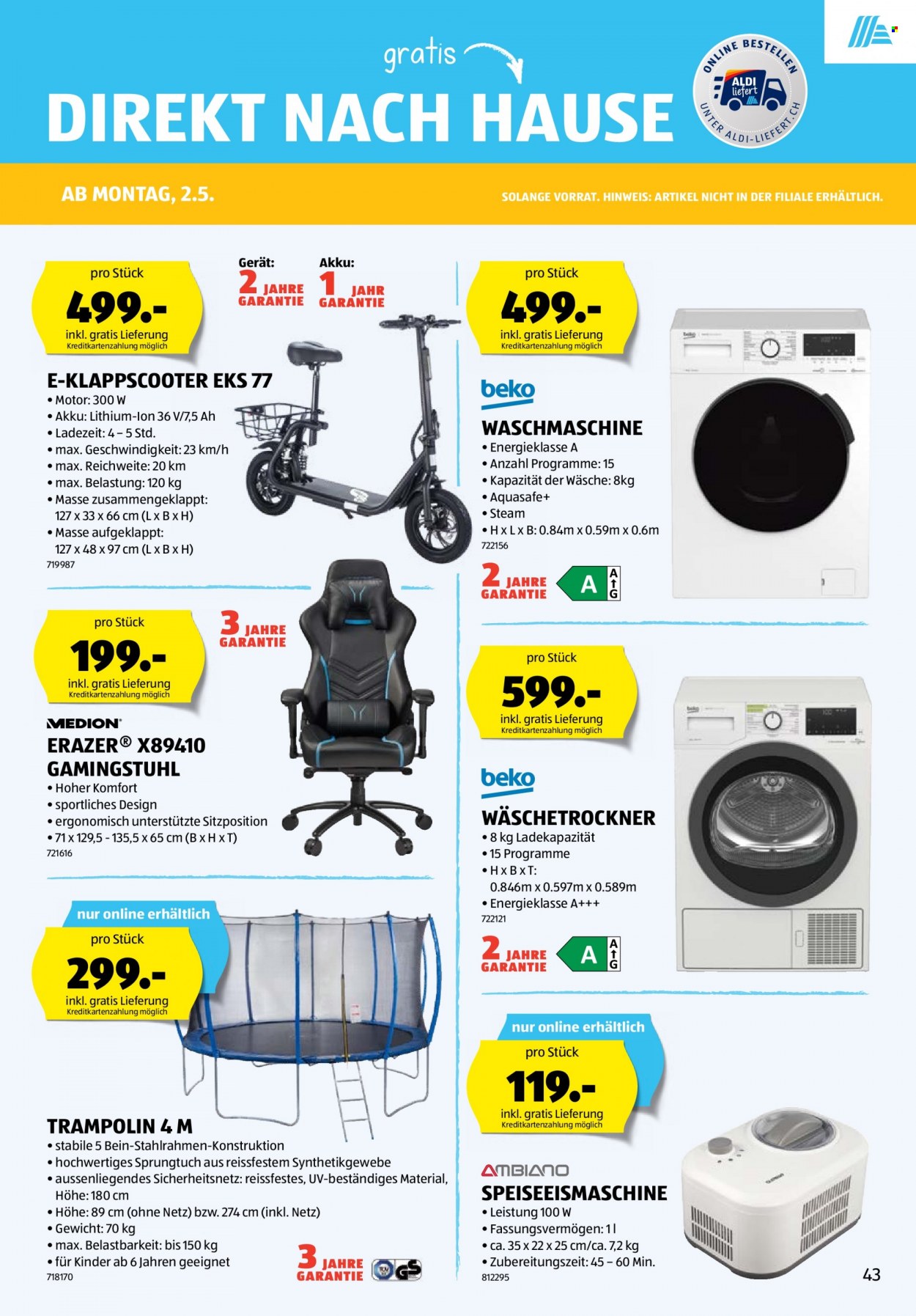 Volantino Aldi - 28.4.2022 - 4.5.2022. Pagina 43