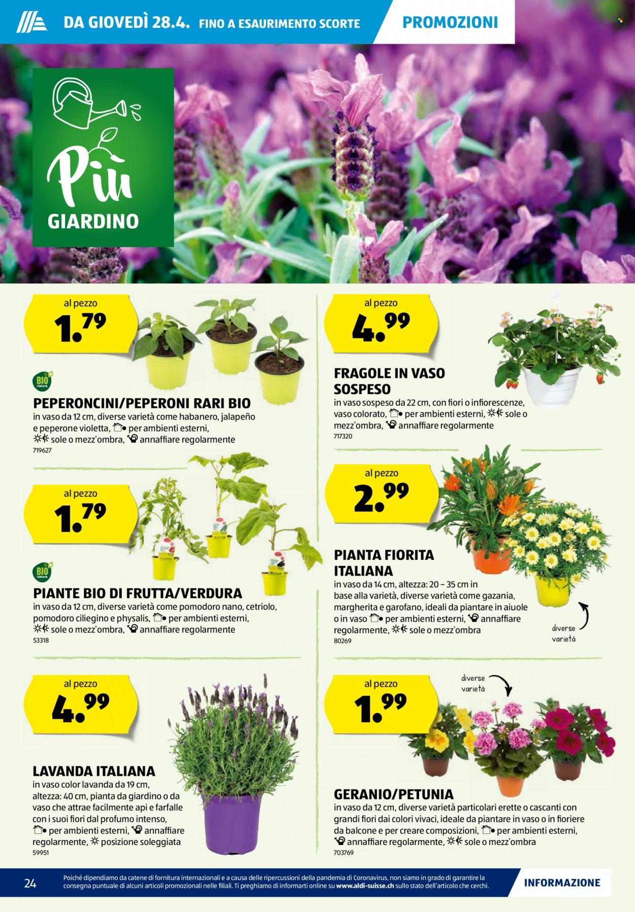 Volantino Aldi - 28.4.2022 - 4.5.2022. Pagina 24