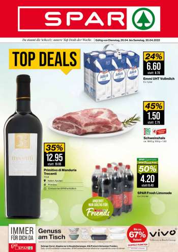 Catalogue SPAR - 26.4.2022 - 30.4.2022.
