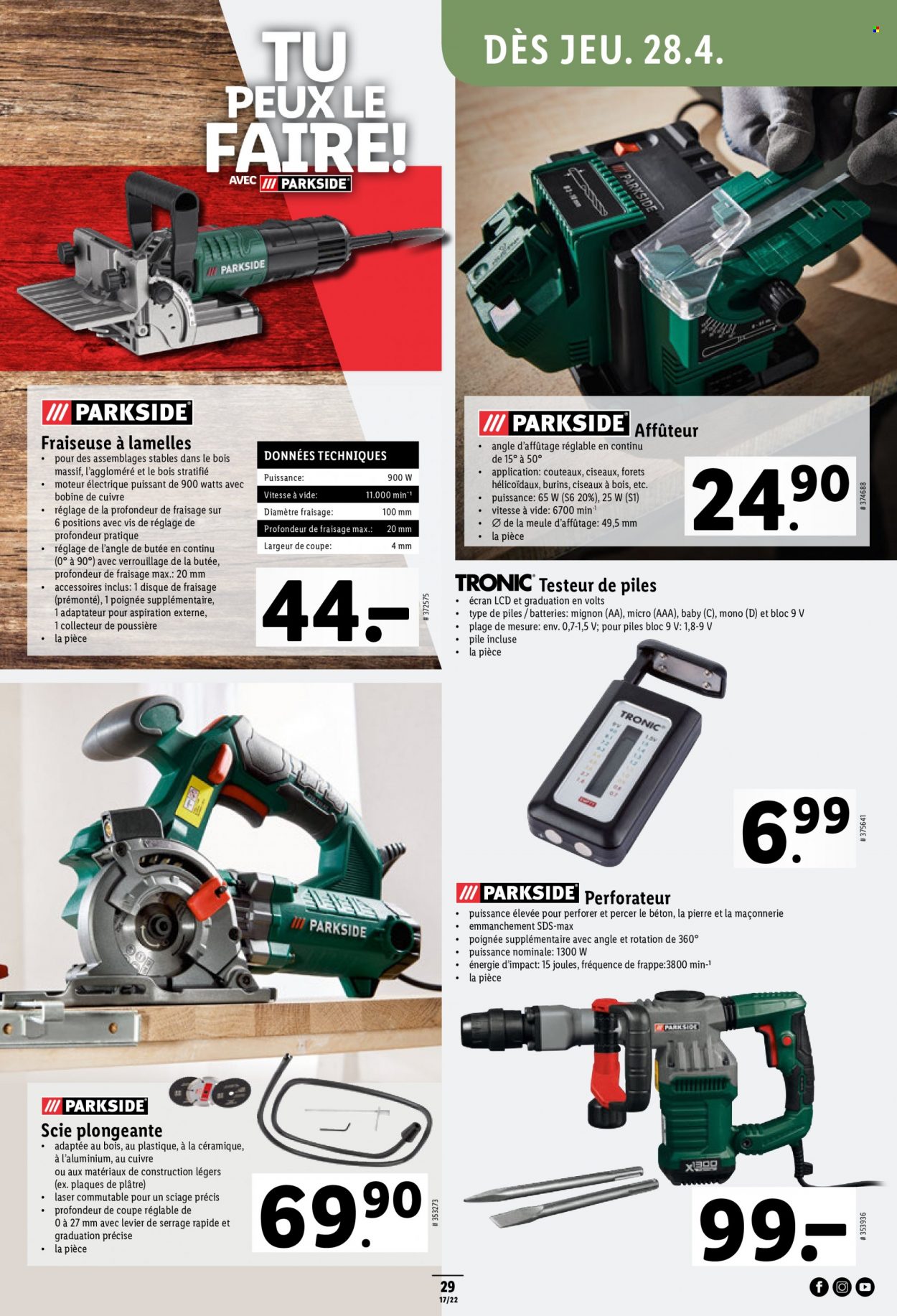 Catalogue Lidl - 28.4.2022 - 4.5.2022. Page 29