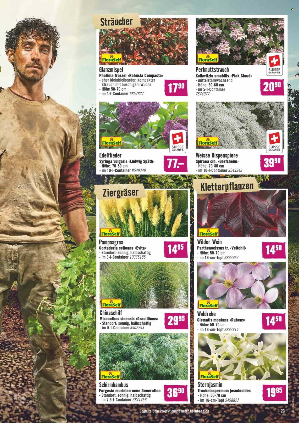 Prospekt Hornbach - 25.4.2022 - 25.5.2022. Seite 23