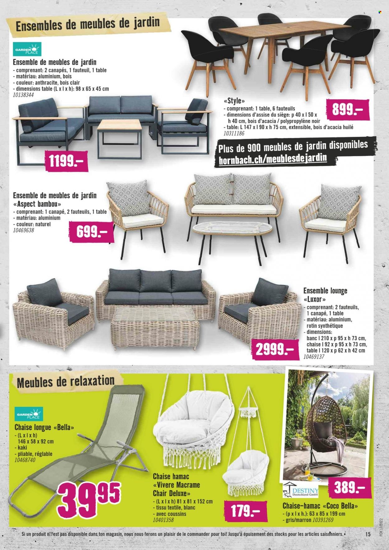 Volantino Hornbach - 25.4.2022 - 25.5.2022. Pagina 15