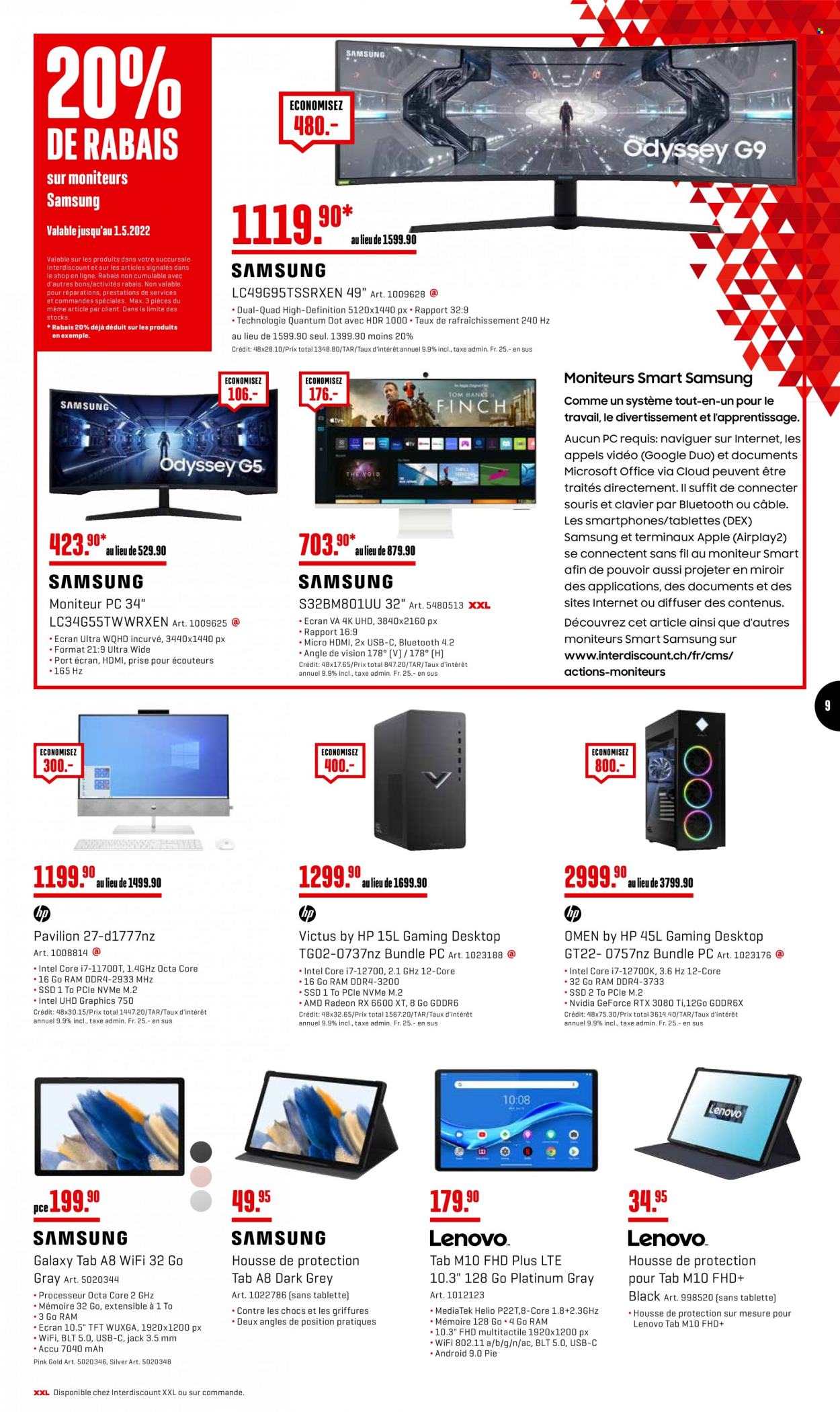 Catalogue Interdiscount - 25.4.2022 - 8.5.2022. Page 9