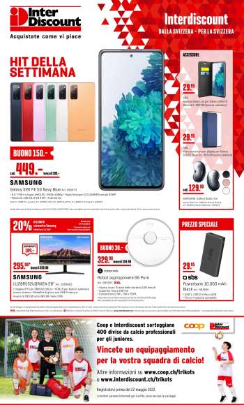 Catalogue Interdiscount - 25.4.2022 - 8.5.2022.