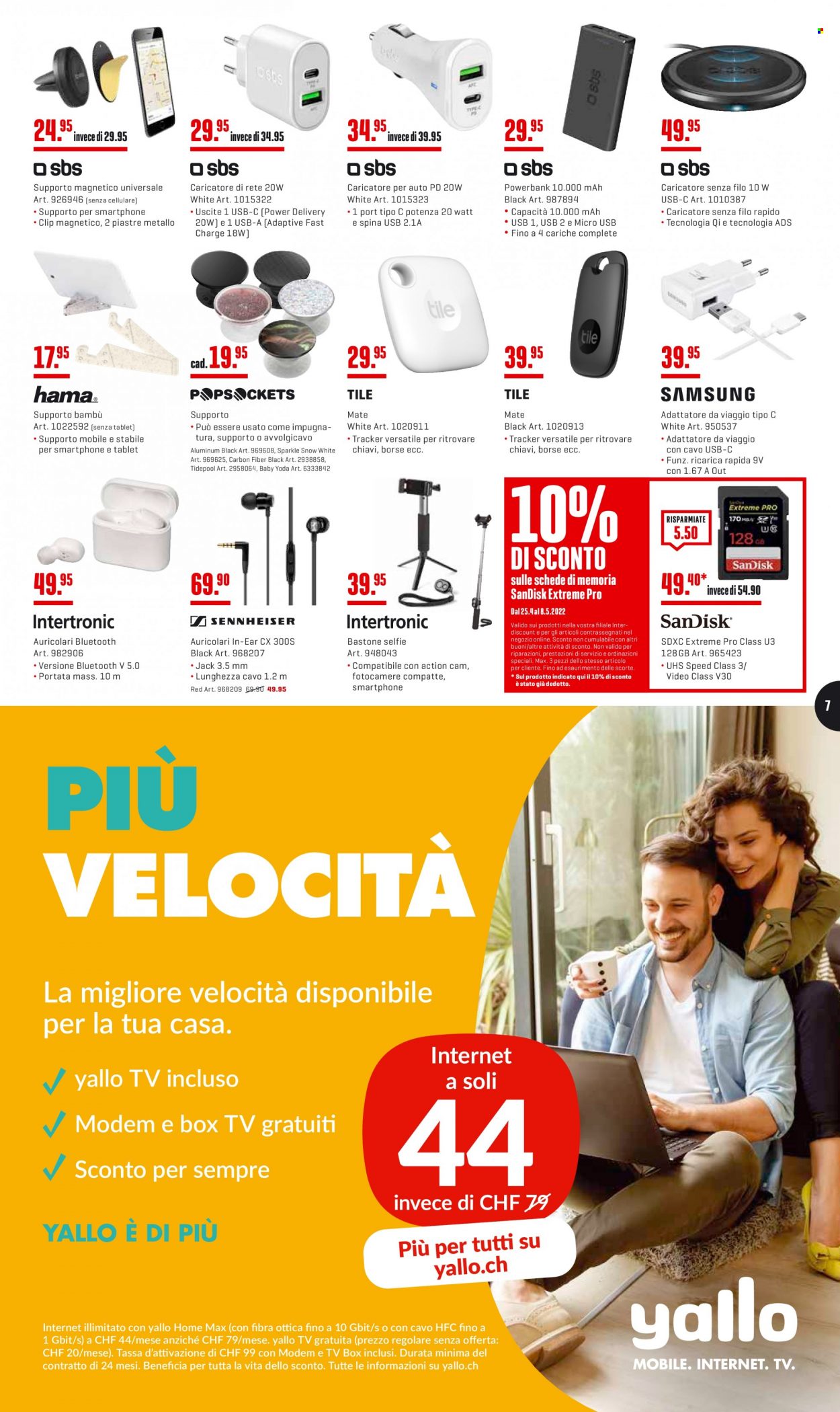 Volantino Interdiscount - 25.4.2022 - 8.5.2022. Pagina 7