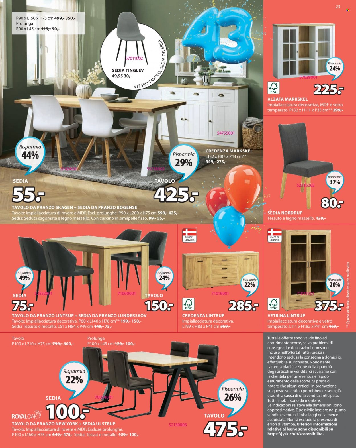 Volantino JYSK - 25.4.2022 - 1.5.2022. Pagina 23