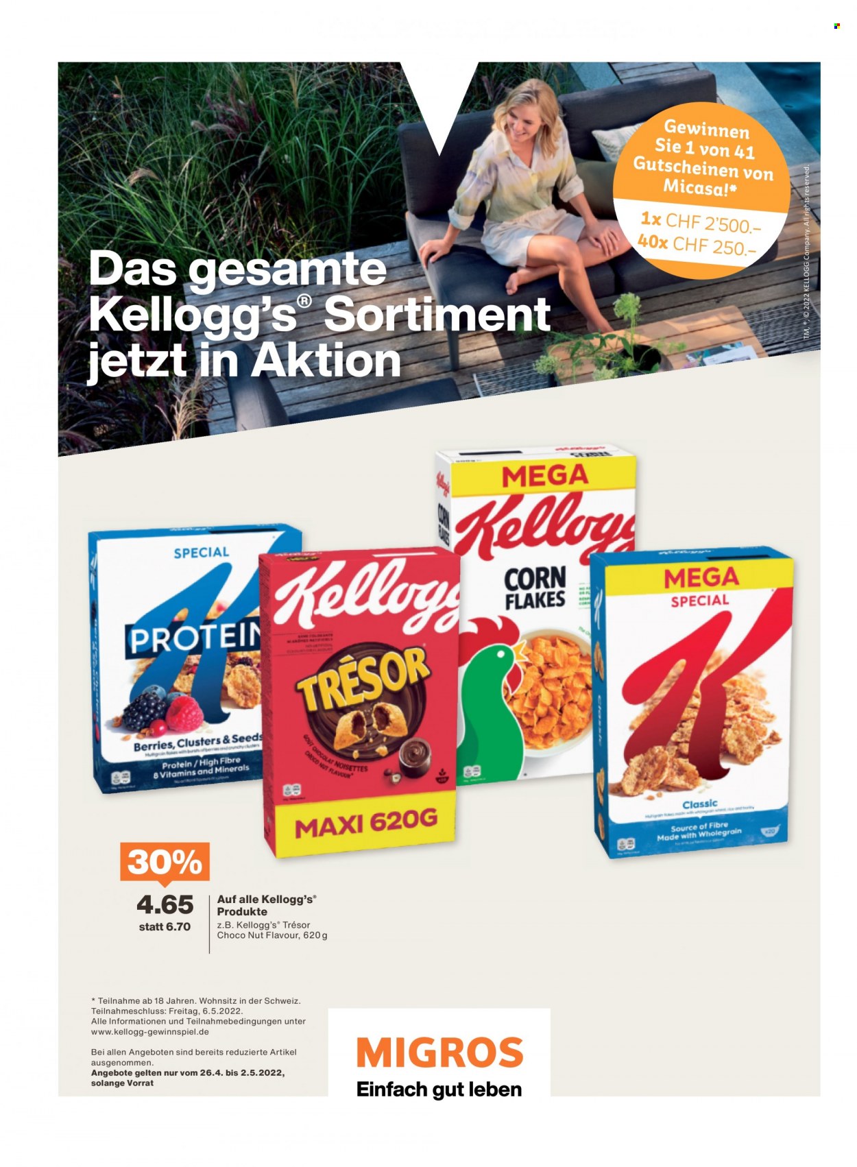 Prospekt Migros - 25.4.2022 - 1.5.2022. Seite 34