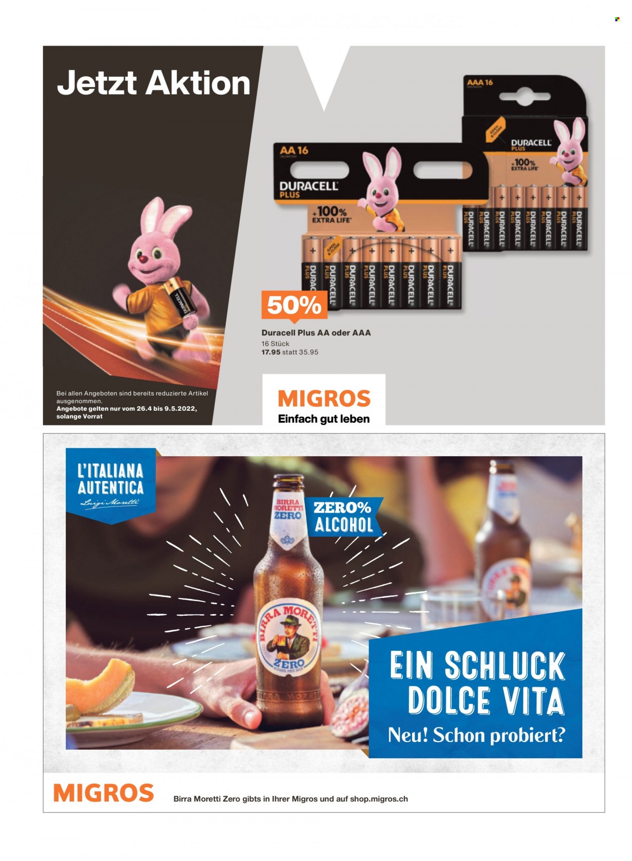 Prospekt Migros - 25.4.2022 - 1.5.2022. Seite 36
