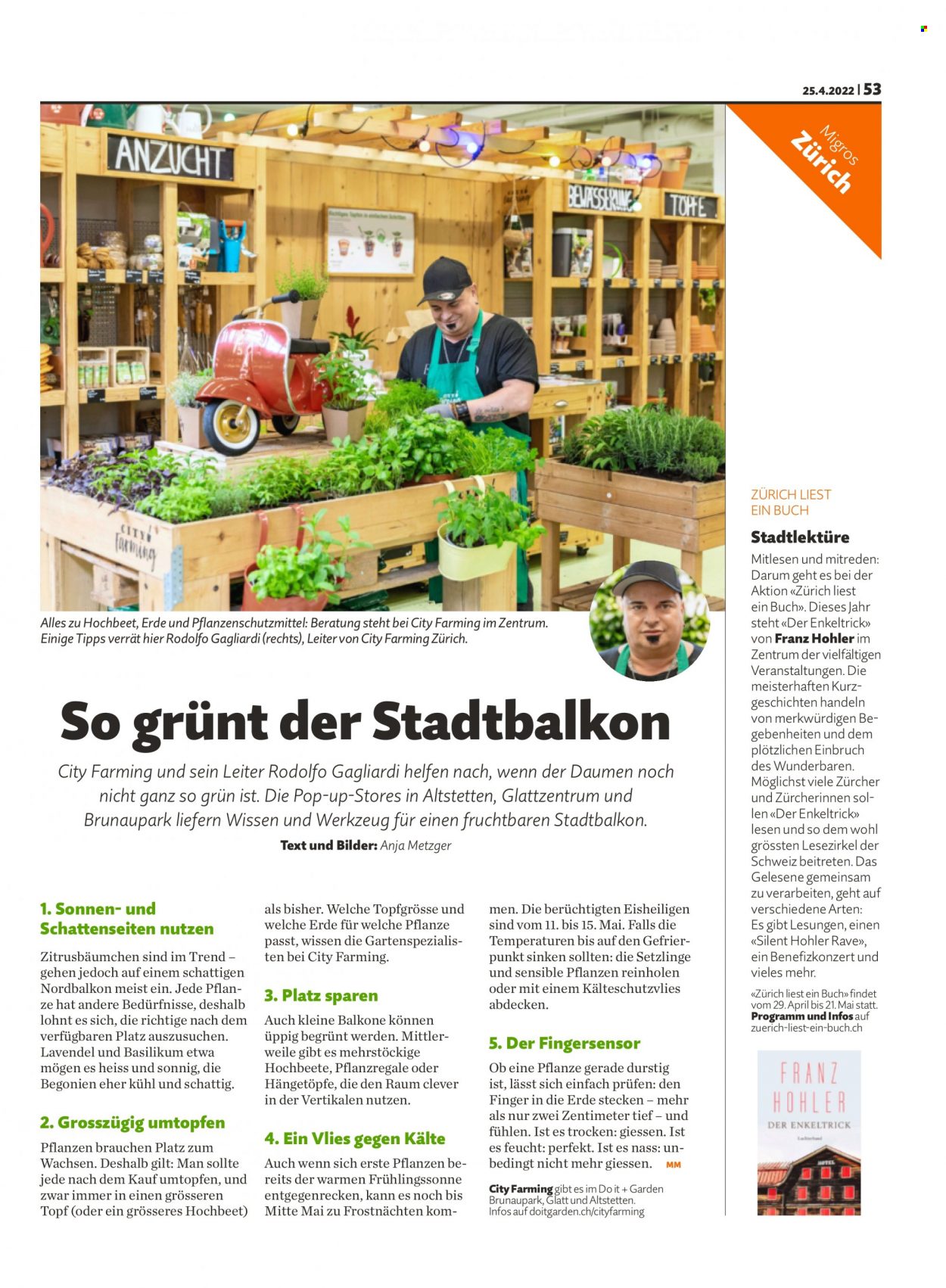 Prospekt Migros - 25.4.2022 - 1.5.2022. Seite 53
