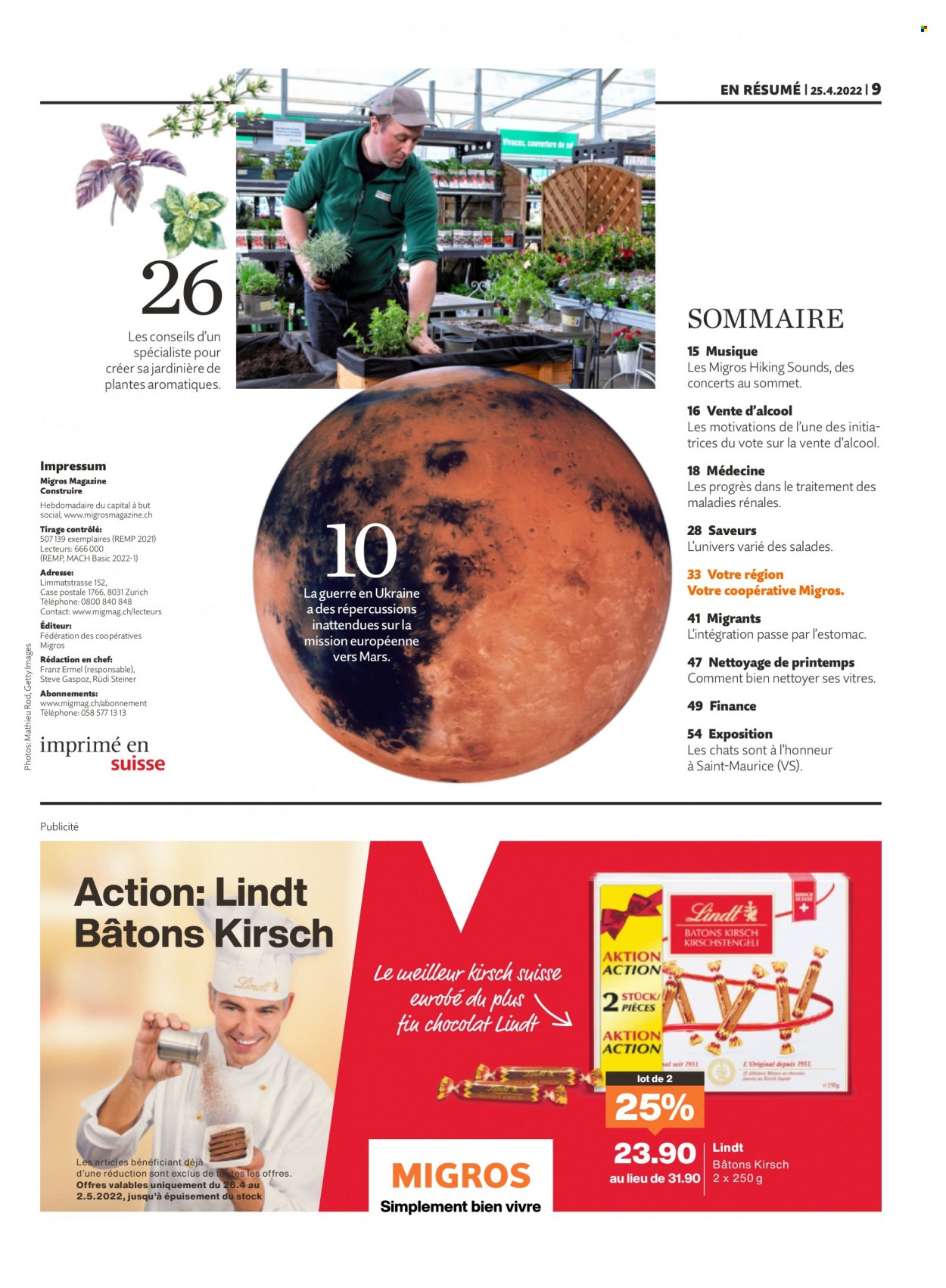 Prospekt Migros - 25.4.2022 - 1.5.2022. Seite 9