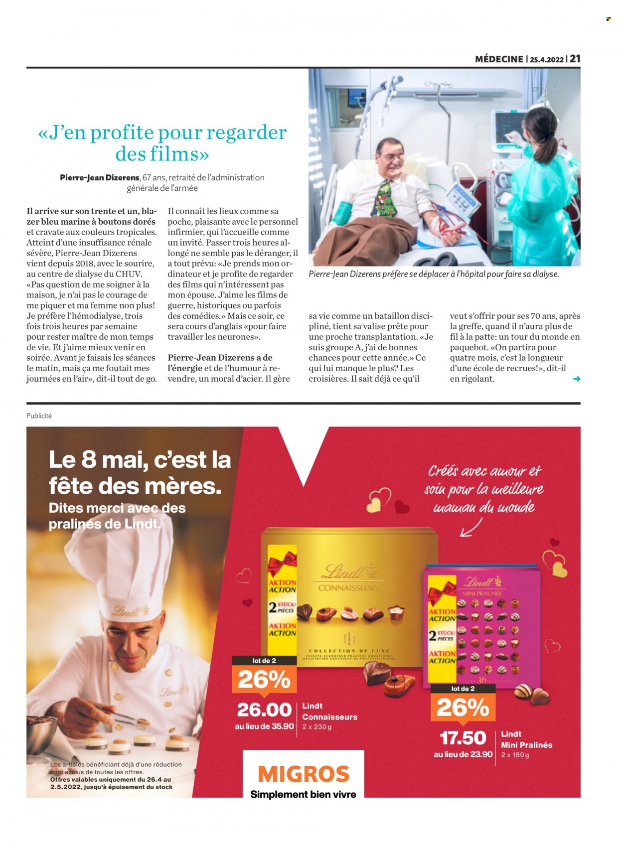 Prospekt Migros - 25.4.2022 - 1.5.2022. Seite 21