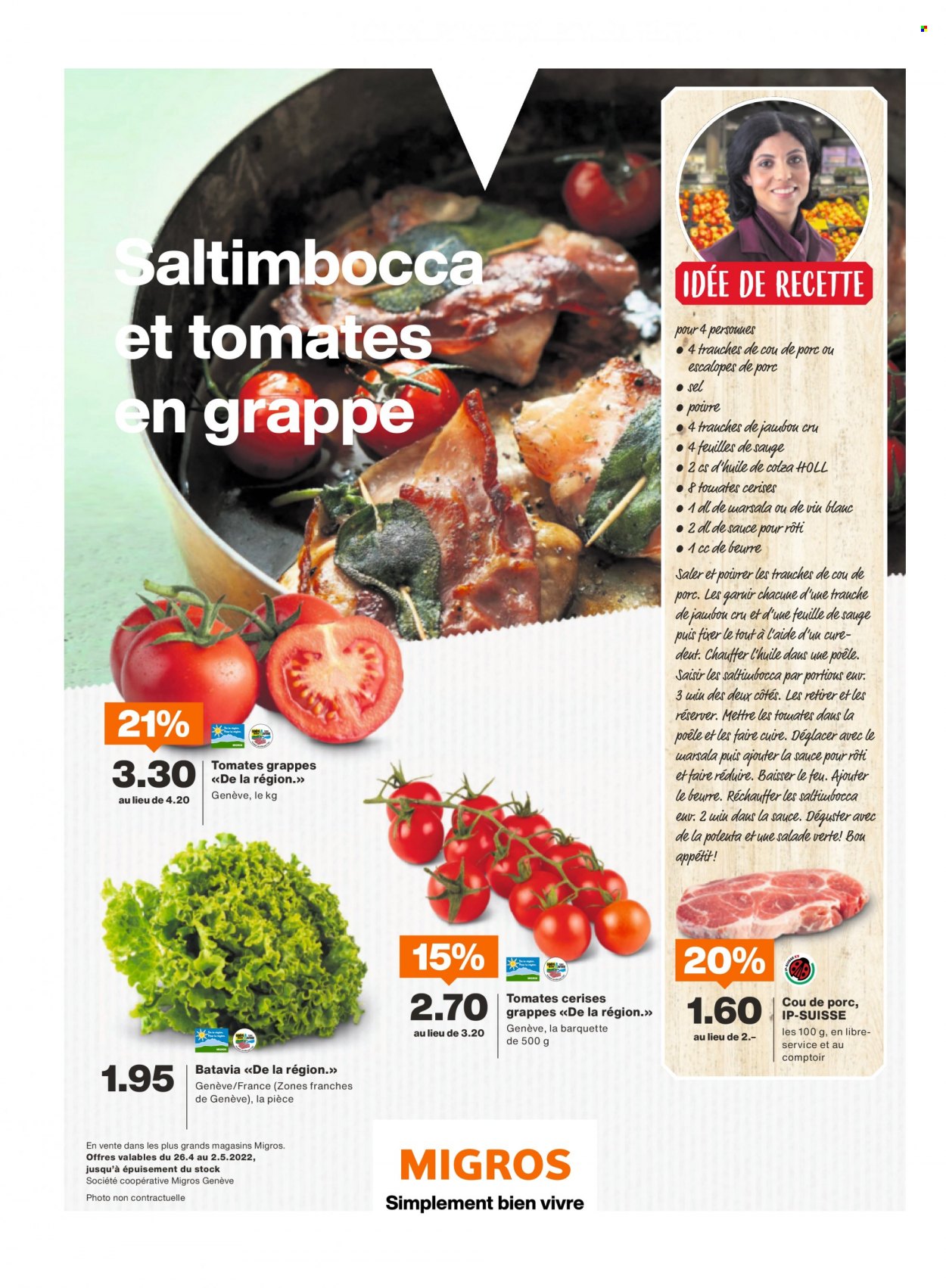 Prospekt Migros - 25.4.2022 - 1.5.2022. Seite 34
