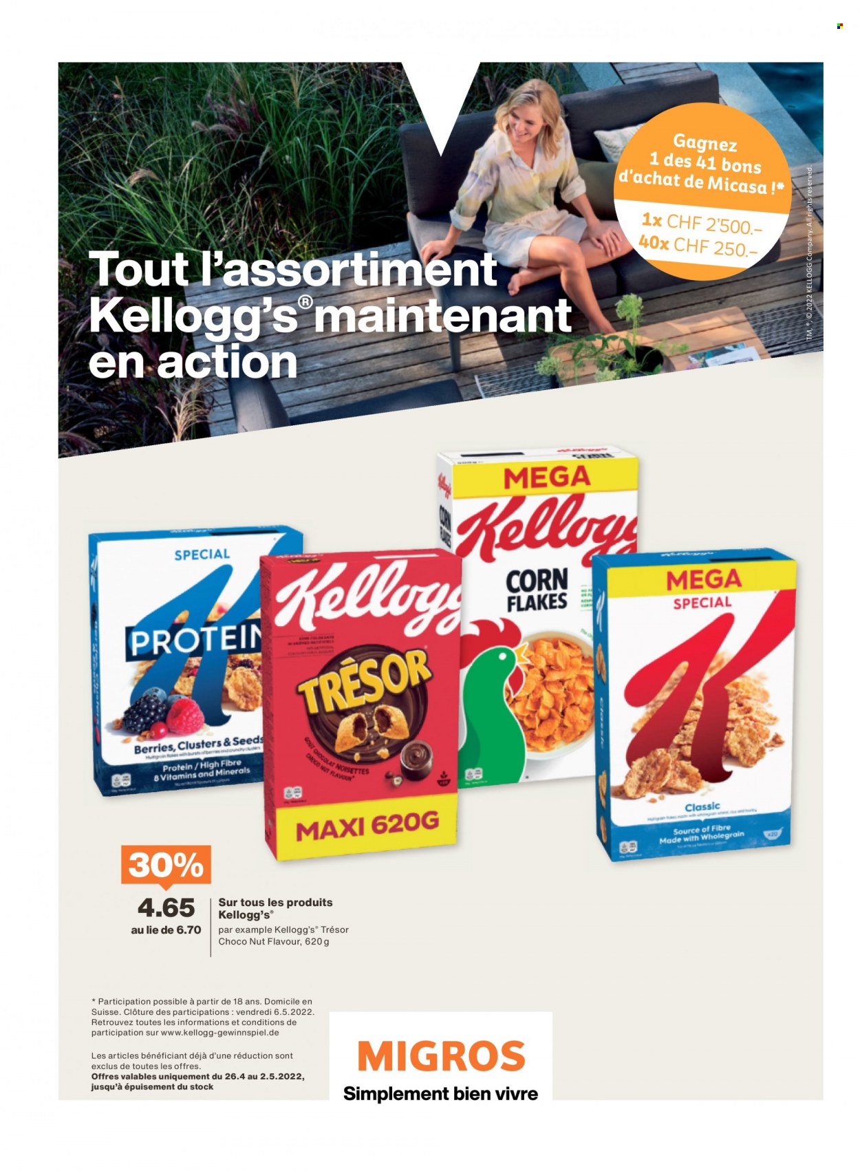 Prospekt Migros - 25.4.2022 - 1.5.2022. Seite 40