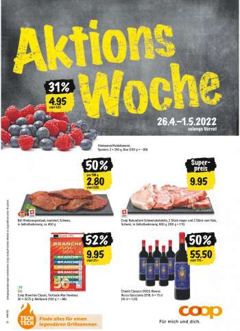 Prospekte Coop - 26.4.2022 - 1.5.2022.