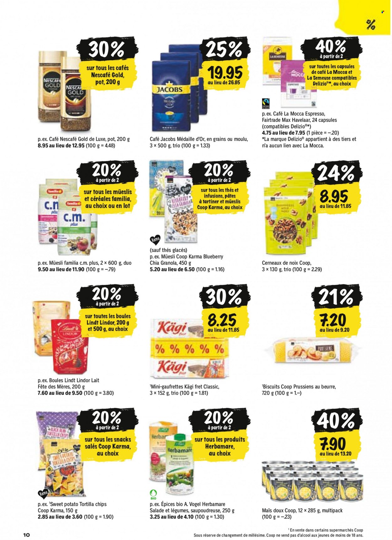 Prospekt Coop - 26.4.2022 - 1.5.2022. Seite 10