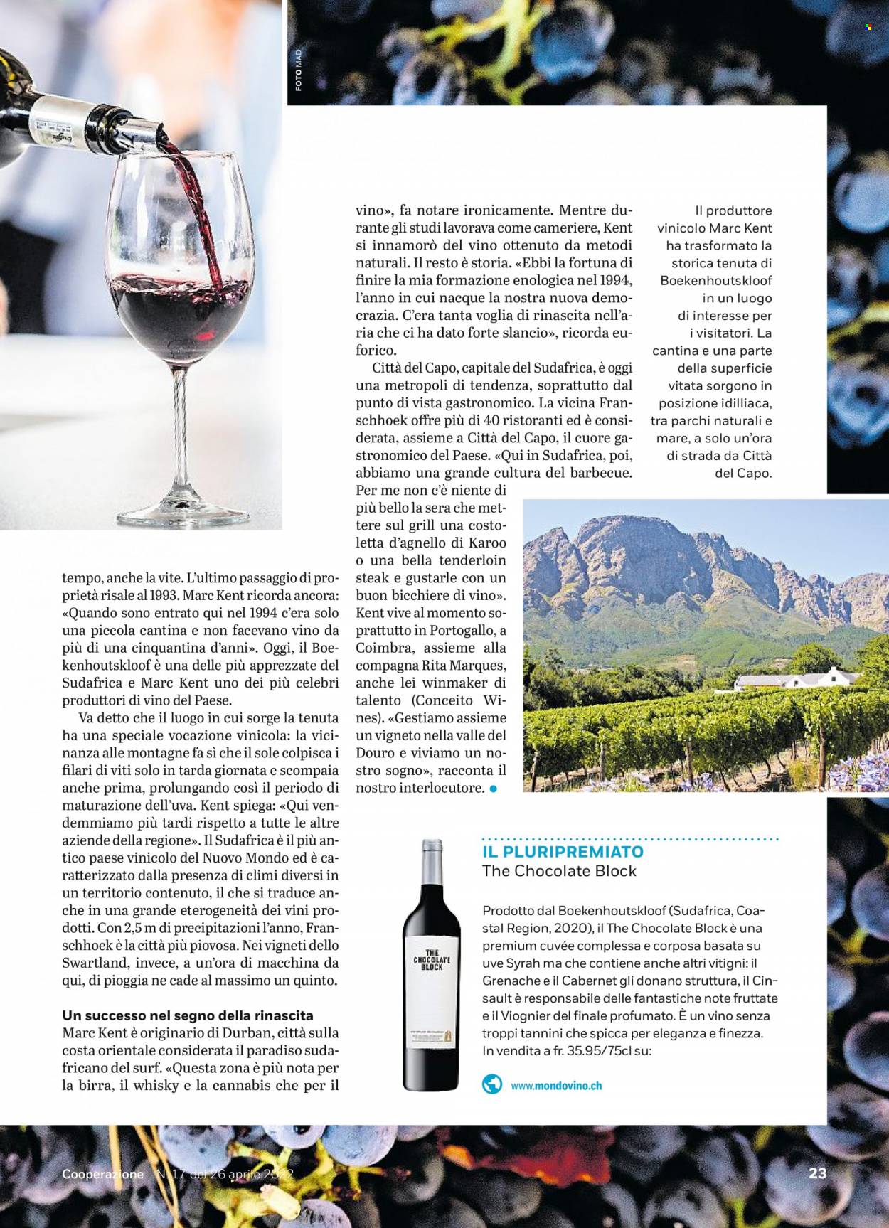 Prospekt Coop - 26.4.2022 - 2.5.2022. Seite 23