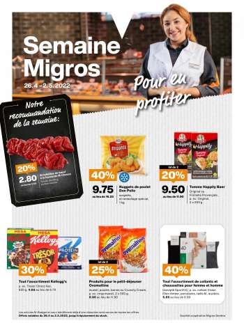Prospekte Migros - 26.4.2022 - 2.5.2022.