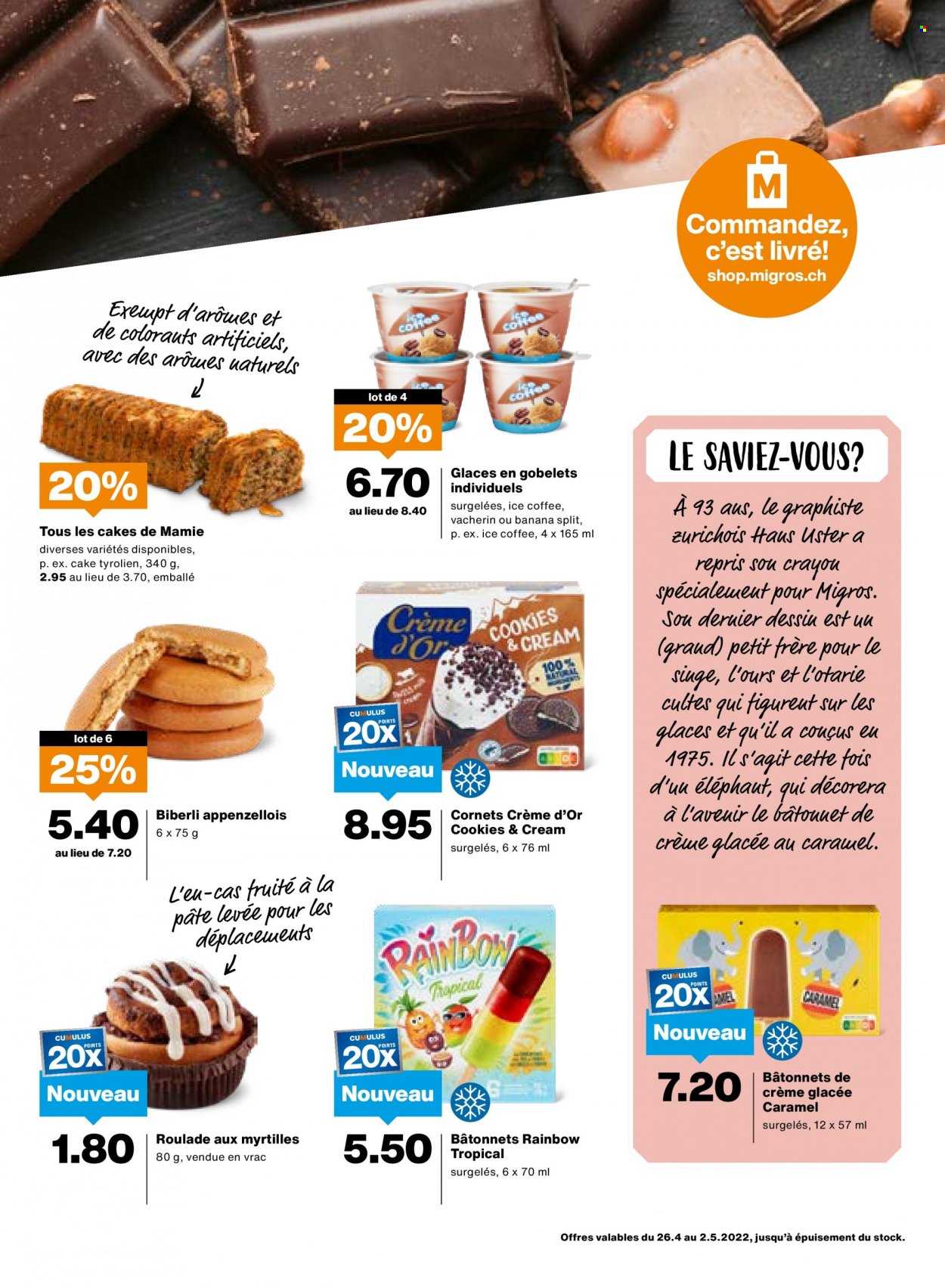Prospekt Migros - 26.4.2022 - 2.5.2022. Seite 11