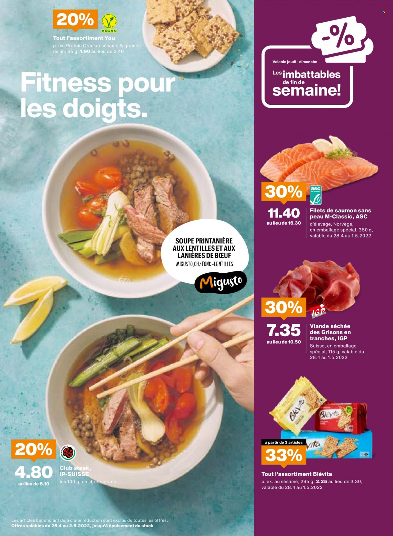 Prospekt Migros - 26.4.2022 - 2.5.2022. Seite 16