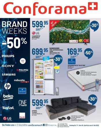 Catalogue Conforama - 26.4.2022 - 9.5.2022.