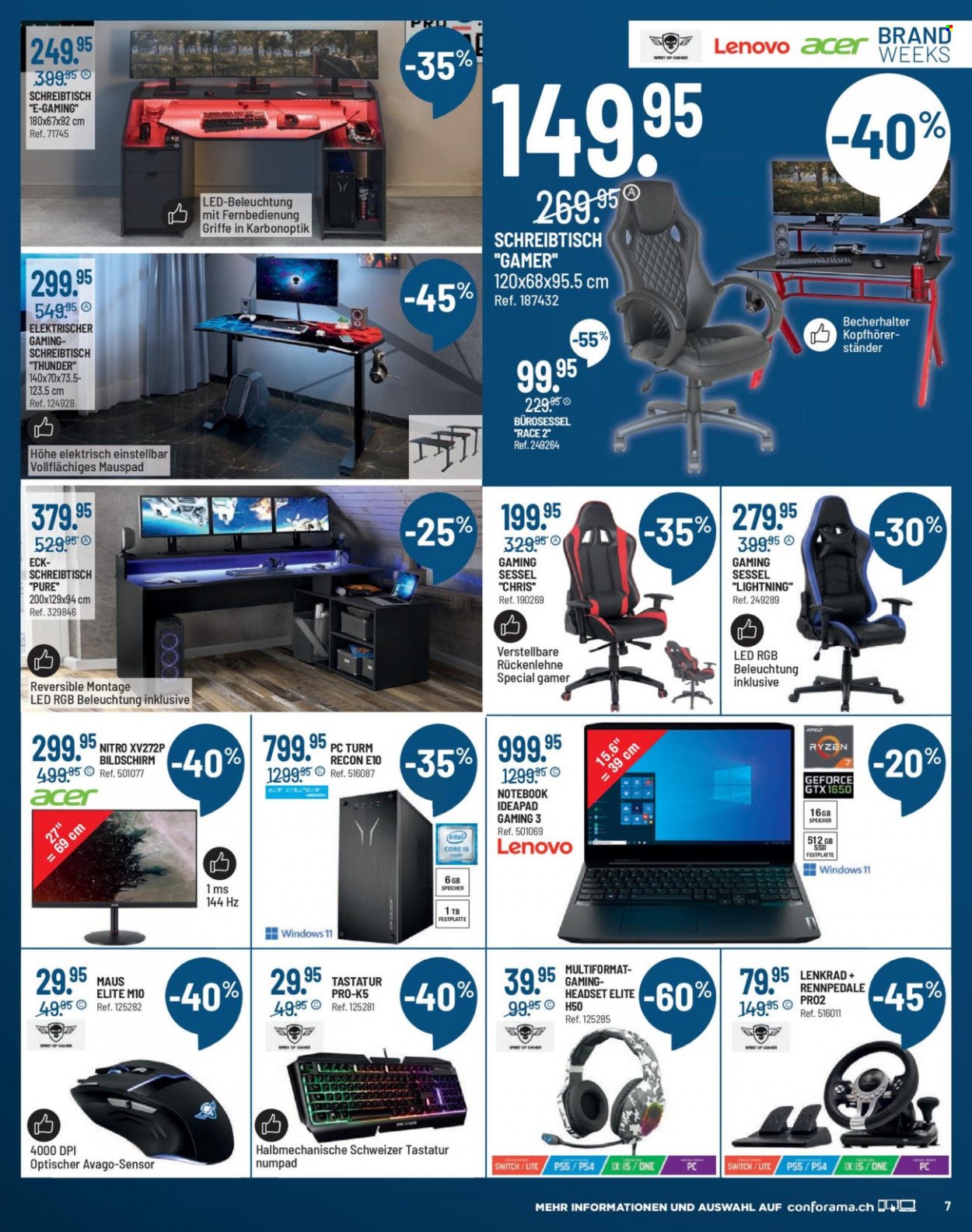 Volantino Conforama - 26.4.2022 - 9.5.2022. Pagina 7