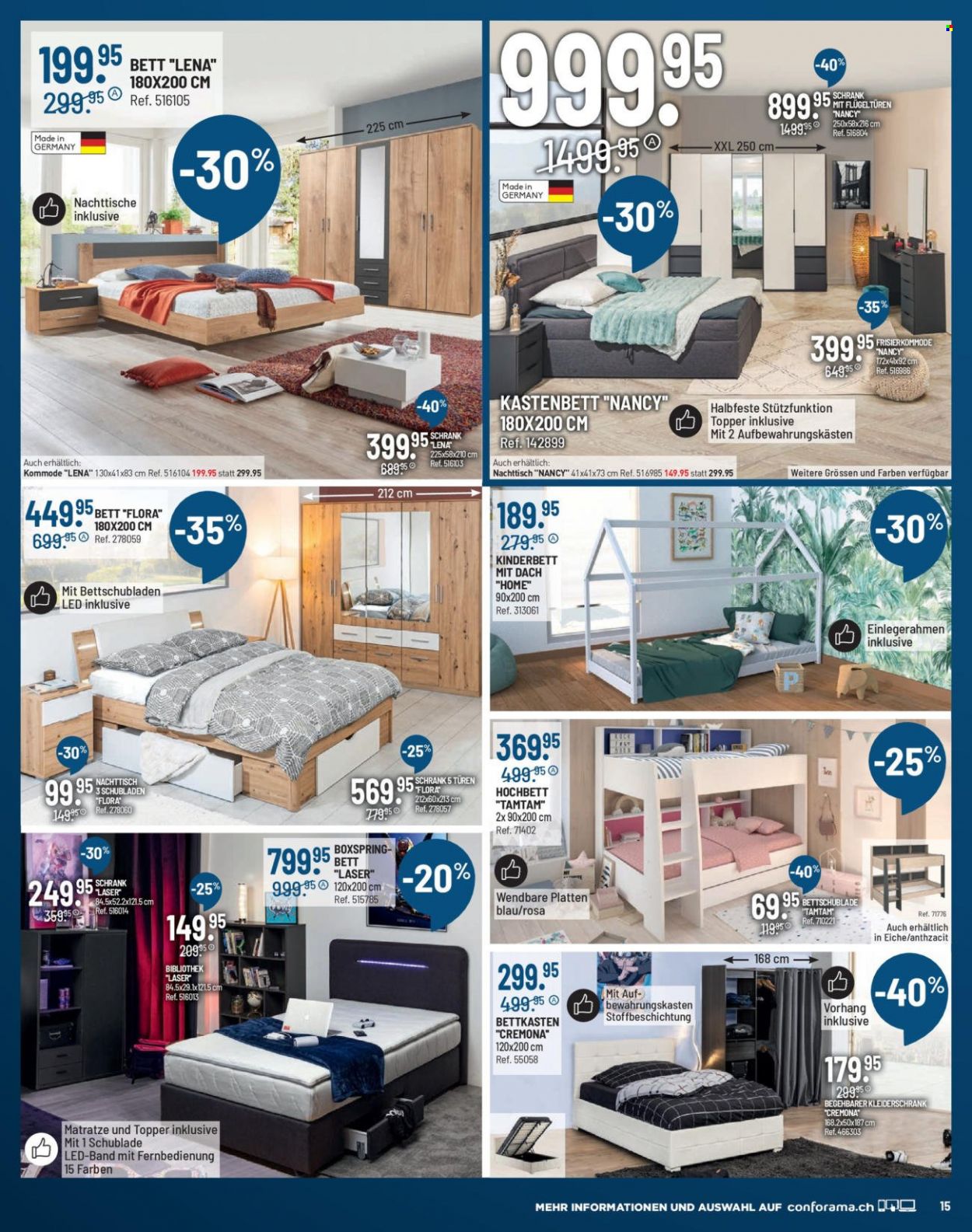 Volantino Conforama - 26.4.2022 - 9.5.2022. Pagina 15
