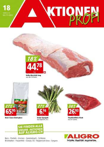 Volantino ALIGRO - 2.5.2022 - 7.5.2022.