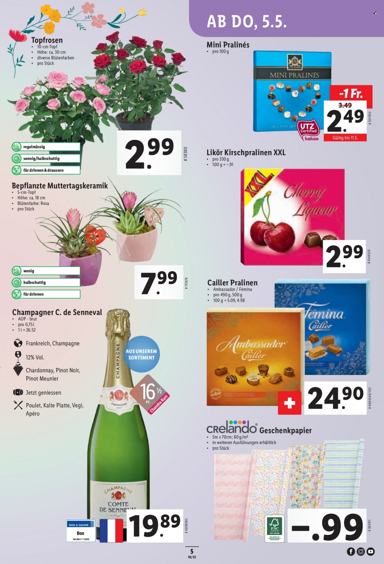 Prospekt Lidl - 5.5.2022 - 11.5.2022. Seite 5