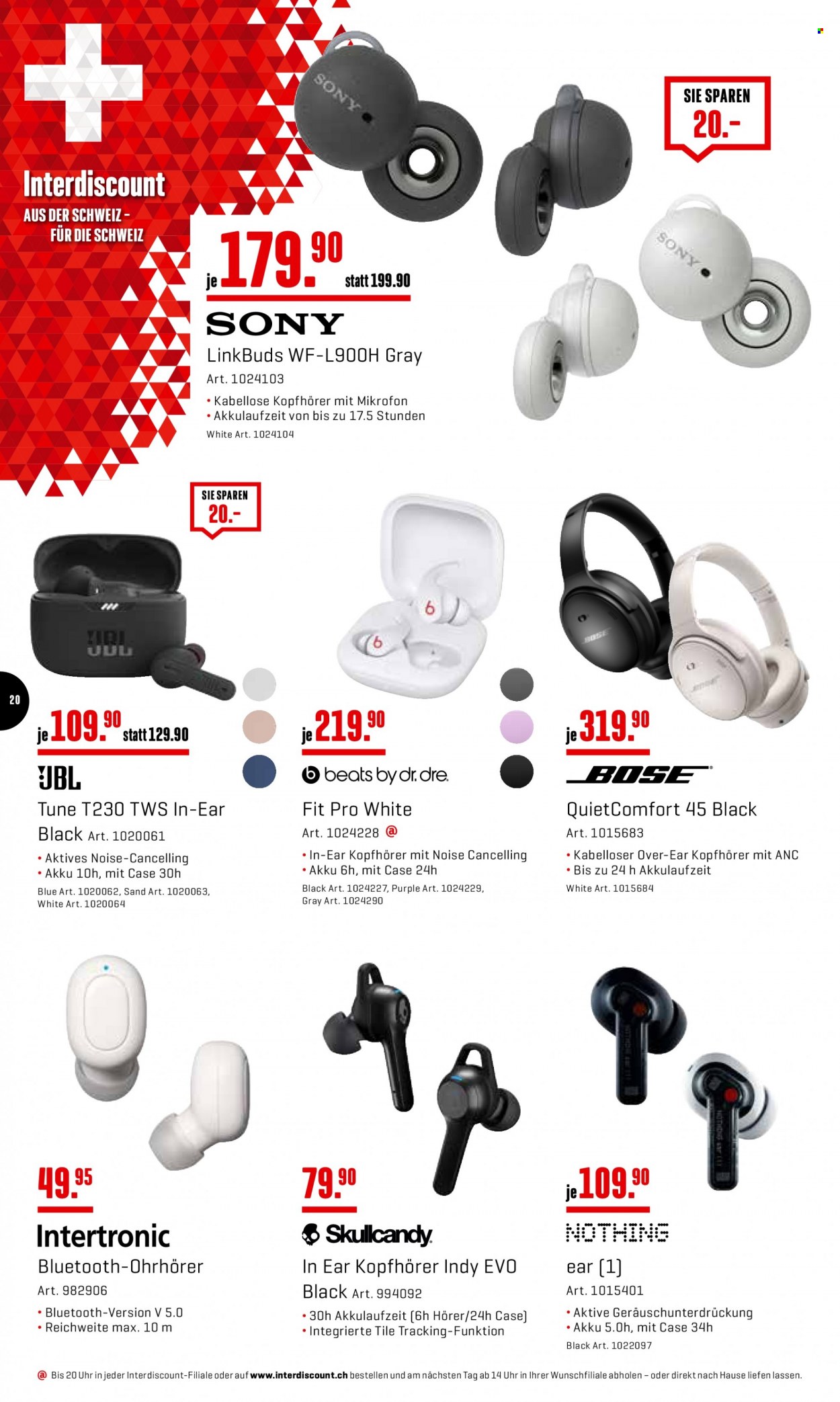 Catalogue Interdiscount - 2.5.2022 - 8.5.2022. Page 20